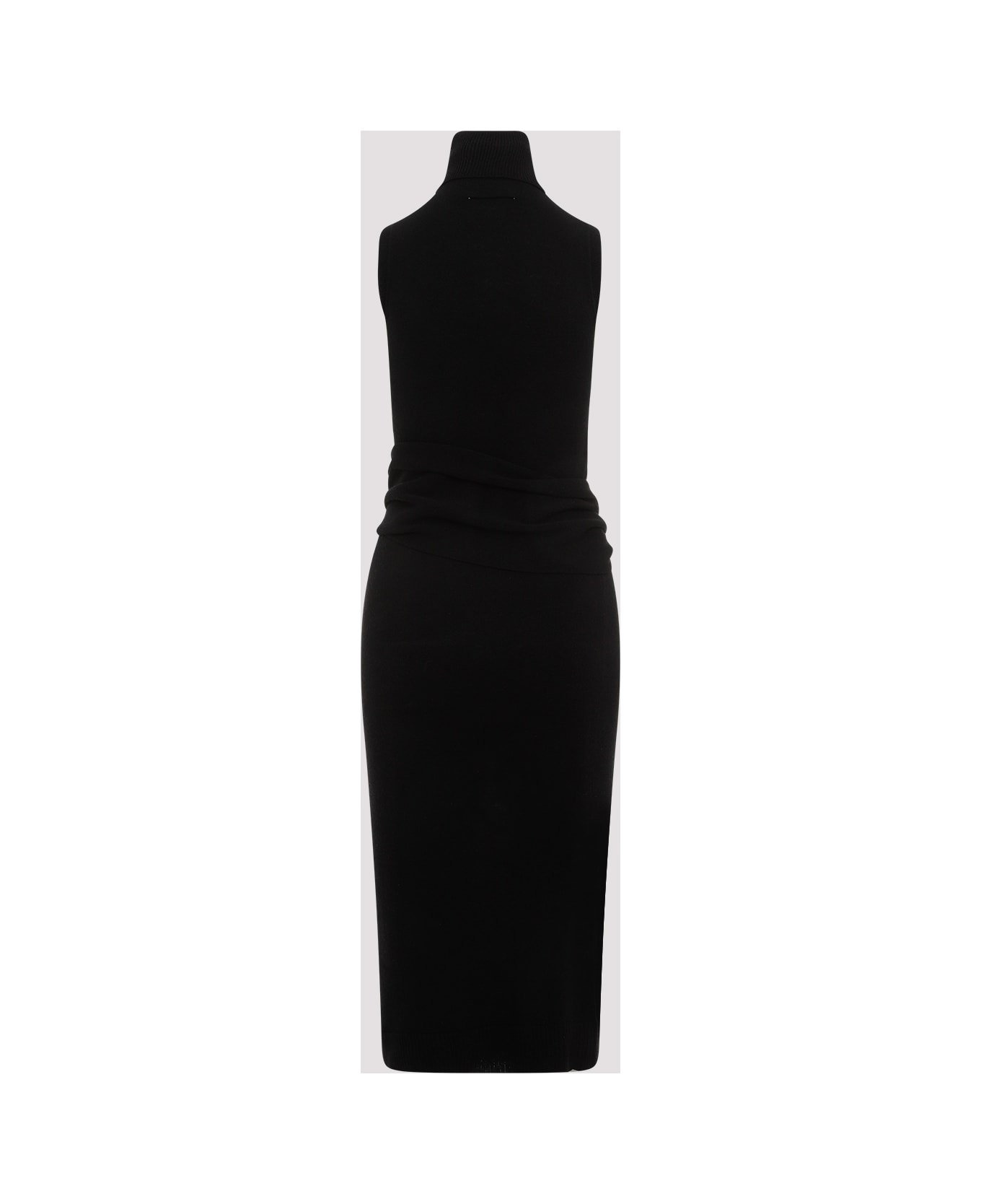 MM6 Maison Margiela Midi Dress - Black