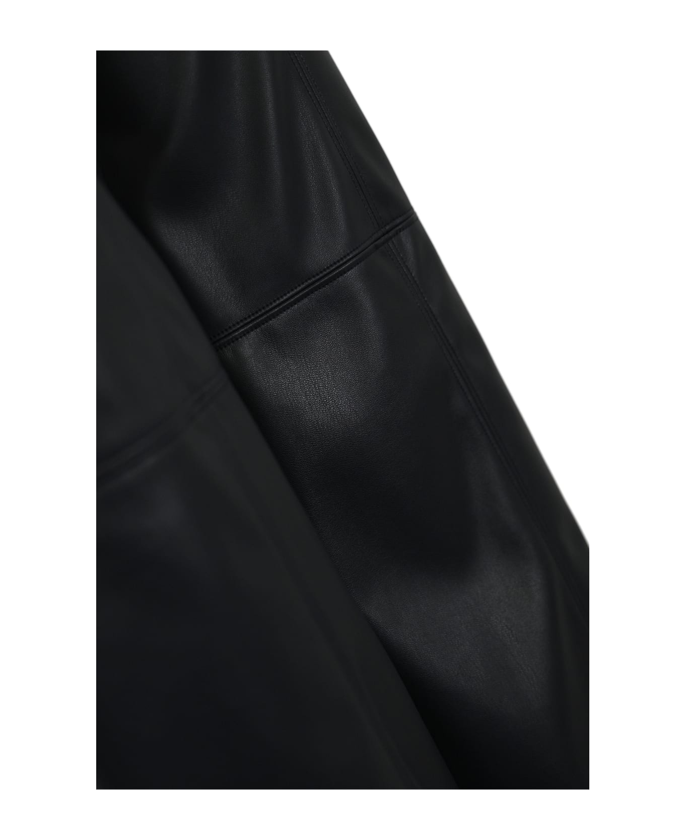 Max Mara Marina Nappa Effect Trousers - Blu