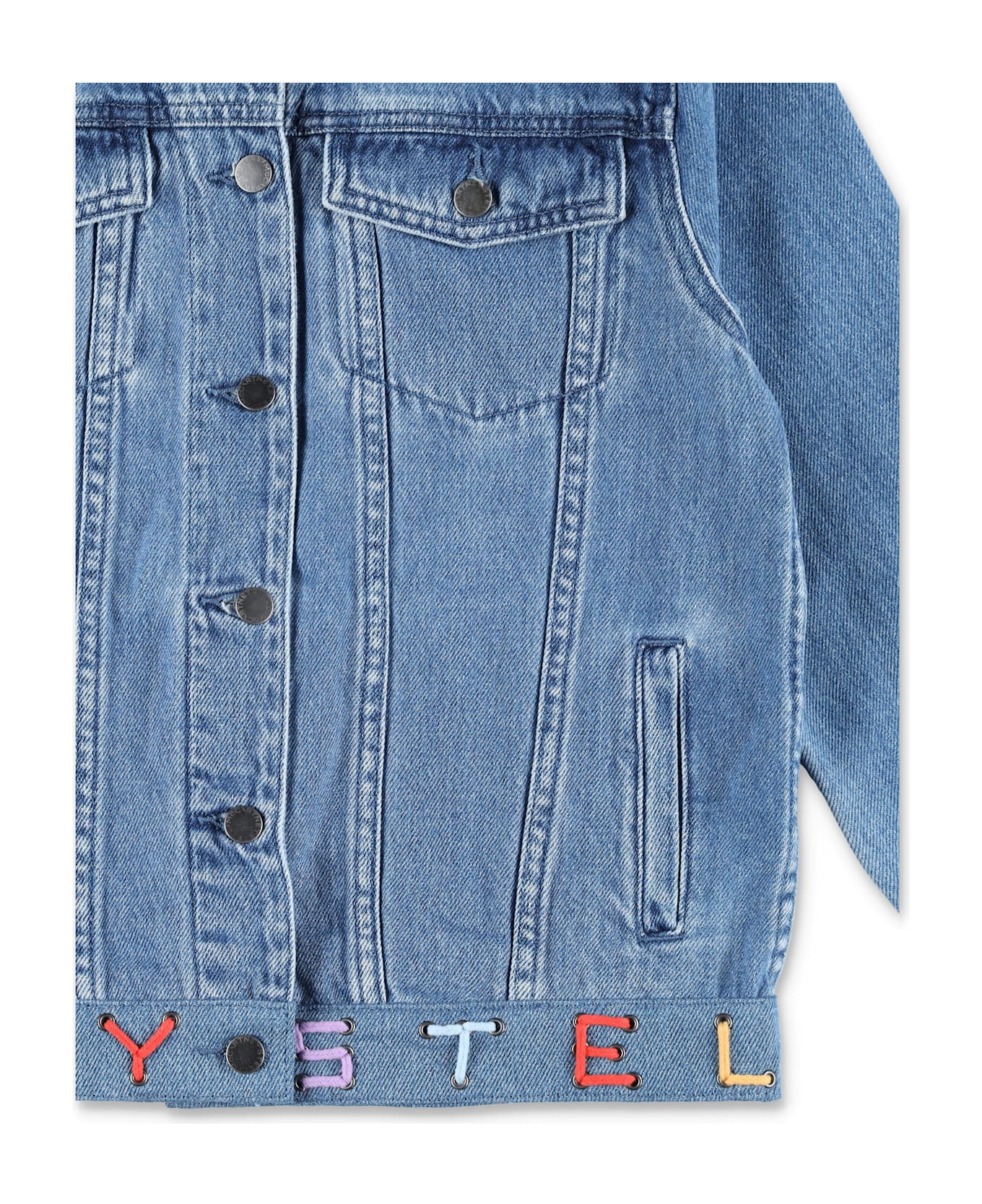 Stella McCartney Kids Kid - Branded Denim Jacket - DENIM