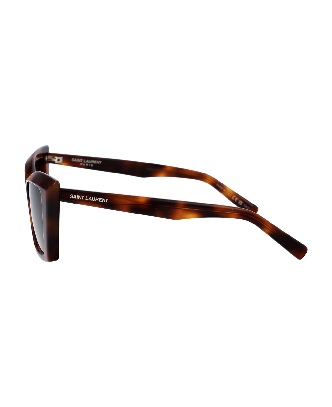 Saint Laurent Eyewear Sl 657 Sunglasses - 002 HAVANA HAVANA BLACK