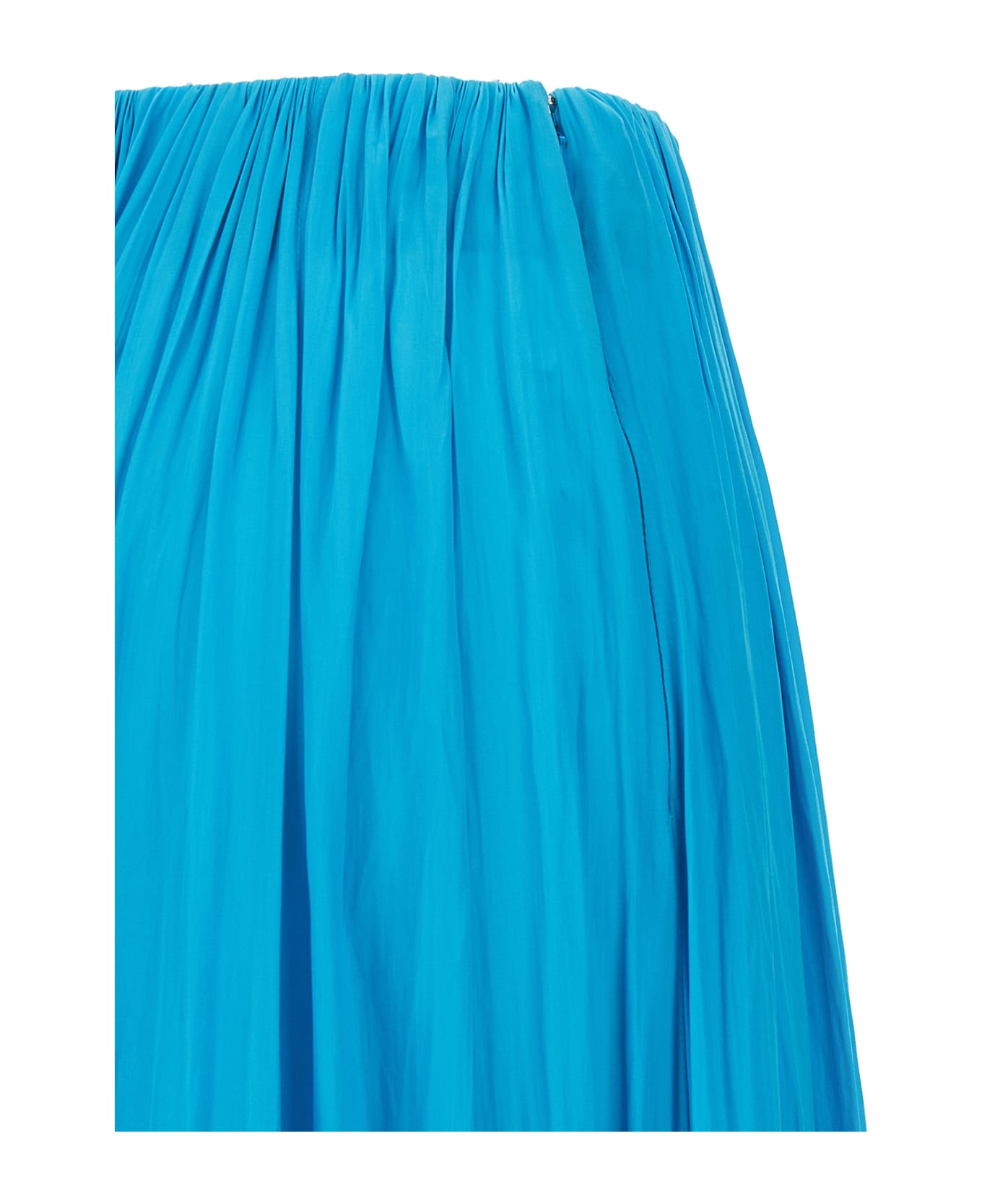 Lanvin Asymmetrical Midi Skirt - Light Blue スカート