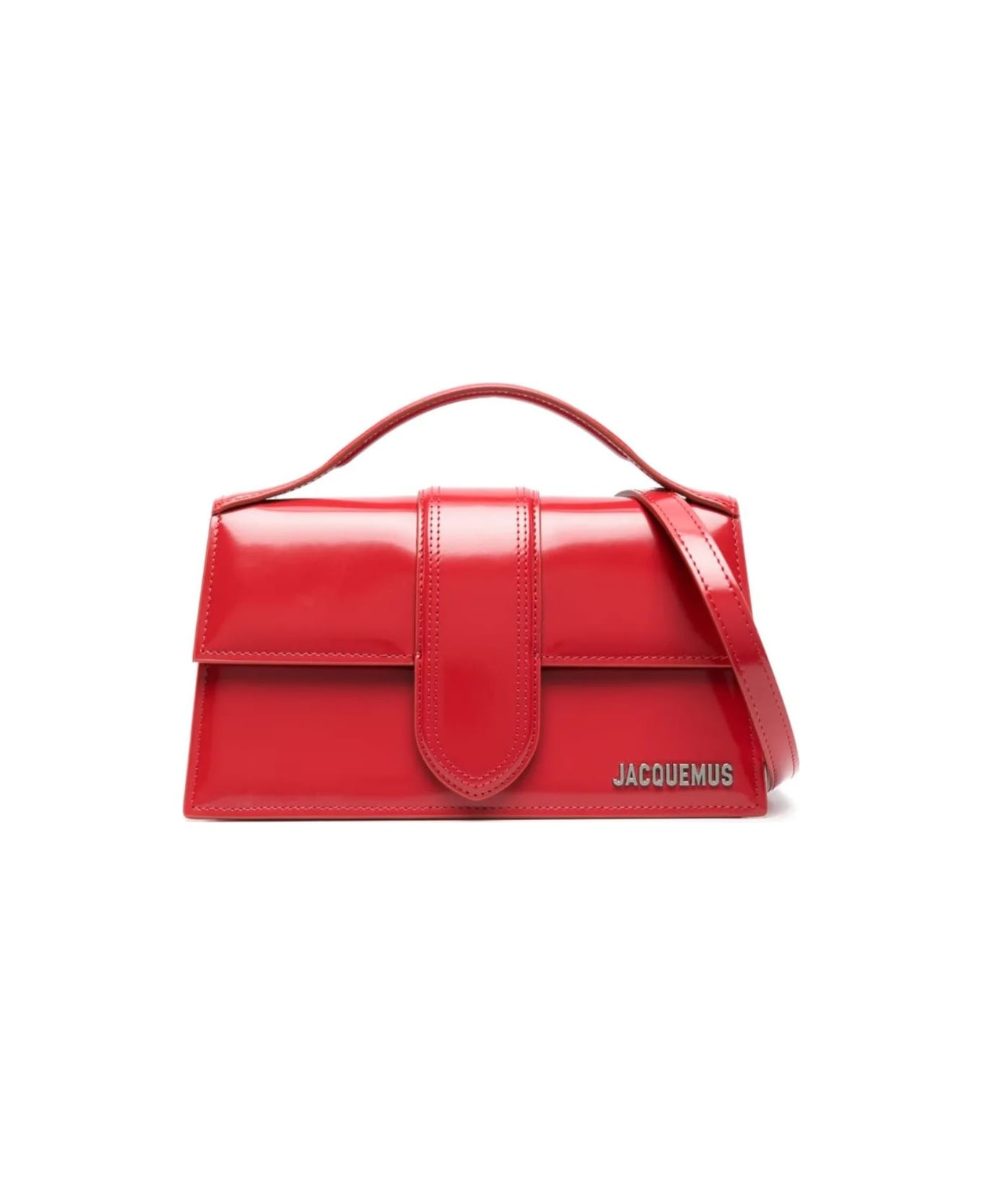 Jacquemus Le Bambino Leather Handbag - Red