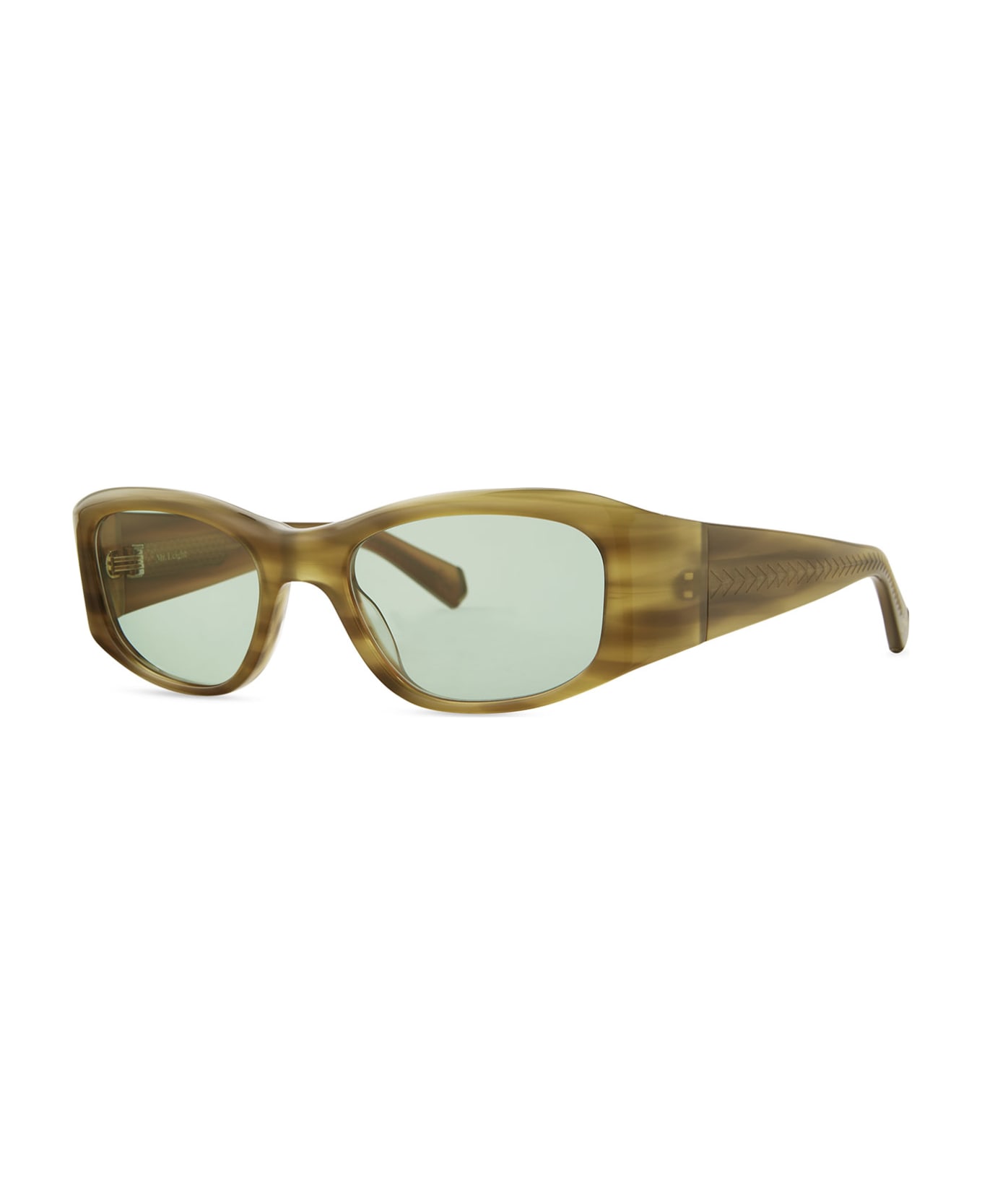 Mr. Leight Aloha Doc S Macadamia-antique Gold Sunglasses -  Macadamia-Antique Gold サングラス