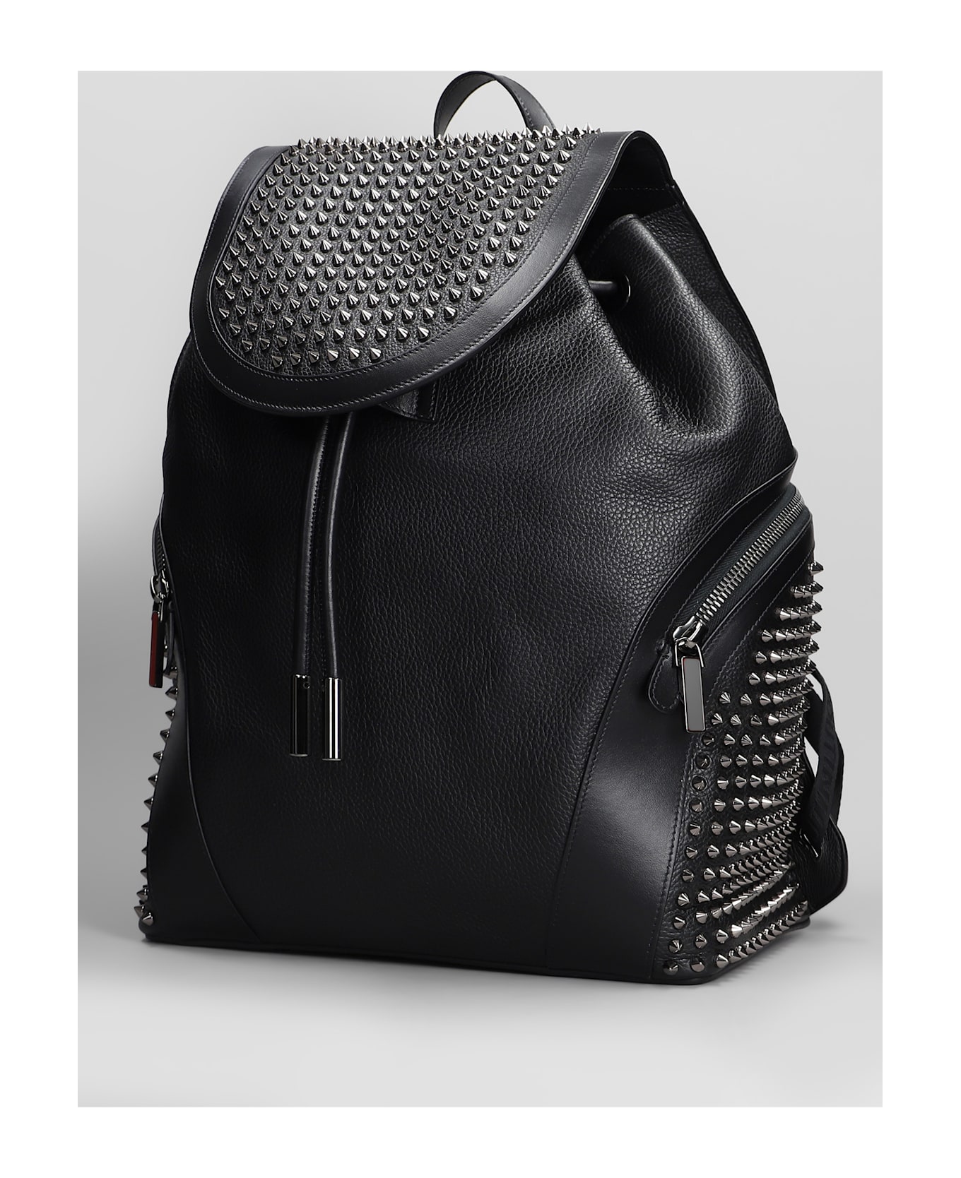 Christian Louboutin Funky Backpack In Black Leather - black