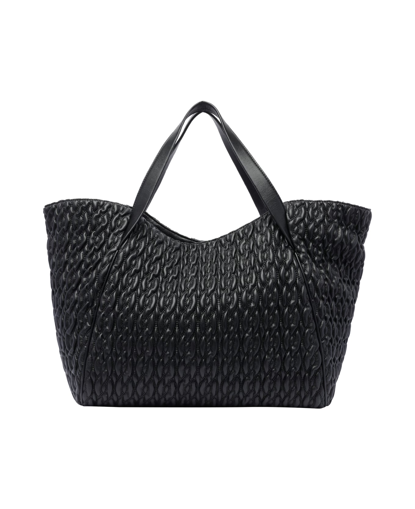 Liu-Jo Matelasse' Tote - Black