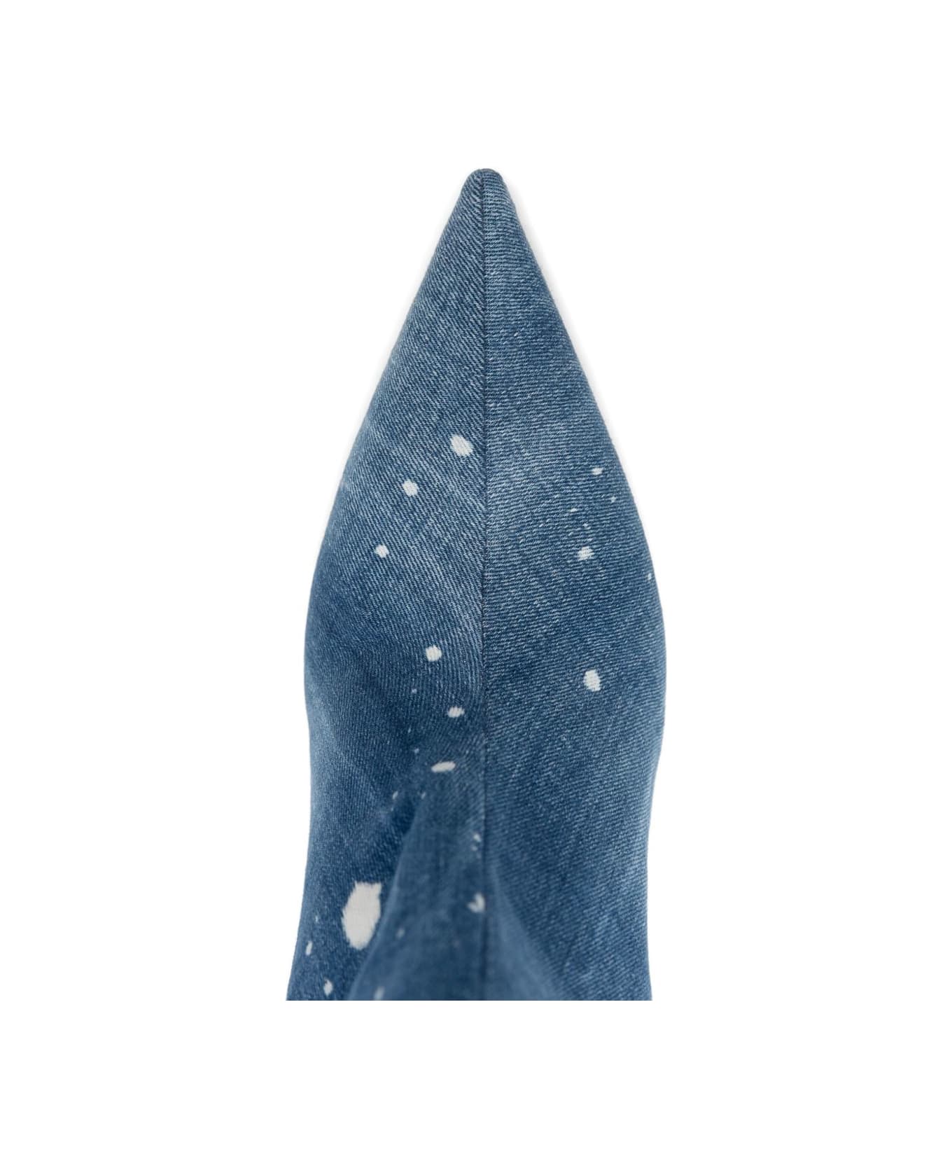 Dsquared2 Denim Heel Boots - Blue