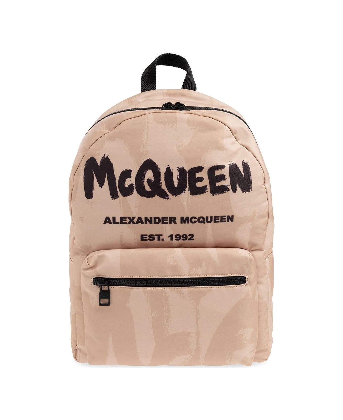 Alexander McQueen Graffiti-logo Metropolitan Backpack - Pink バックパック