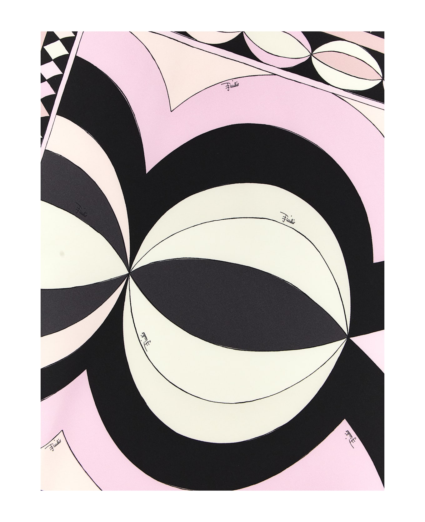 Pucci Triangle Scarf - Pink