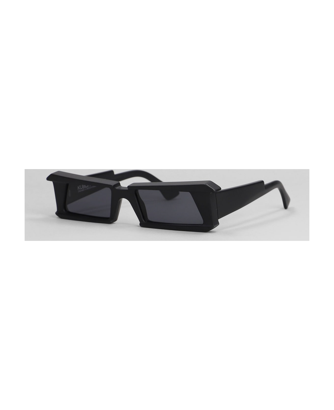 Kuboraum X21 Sunglasses In Black Acetate - black