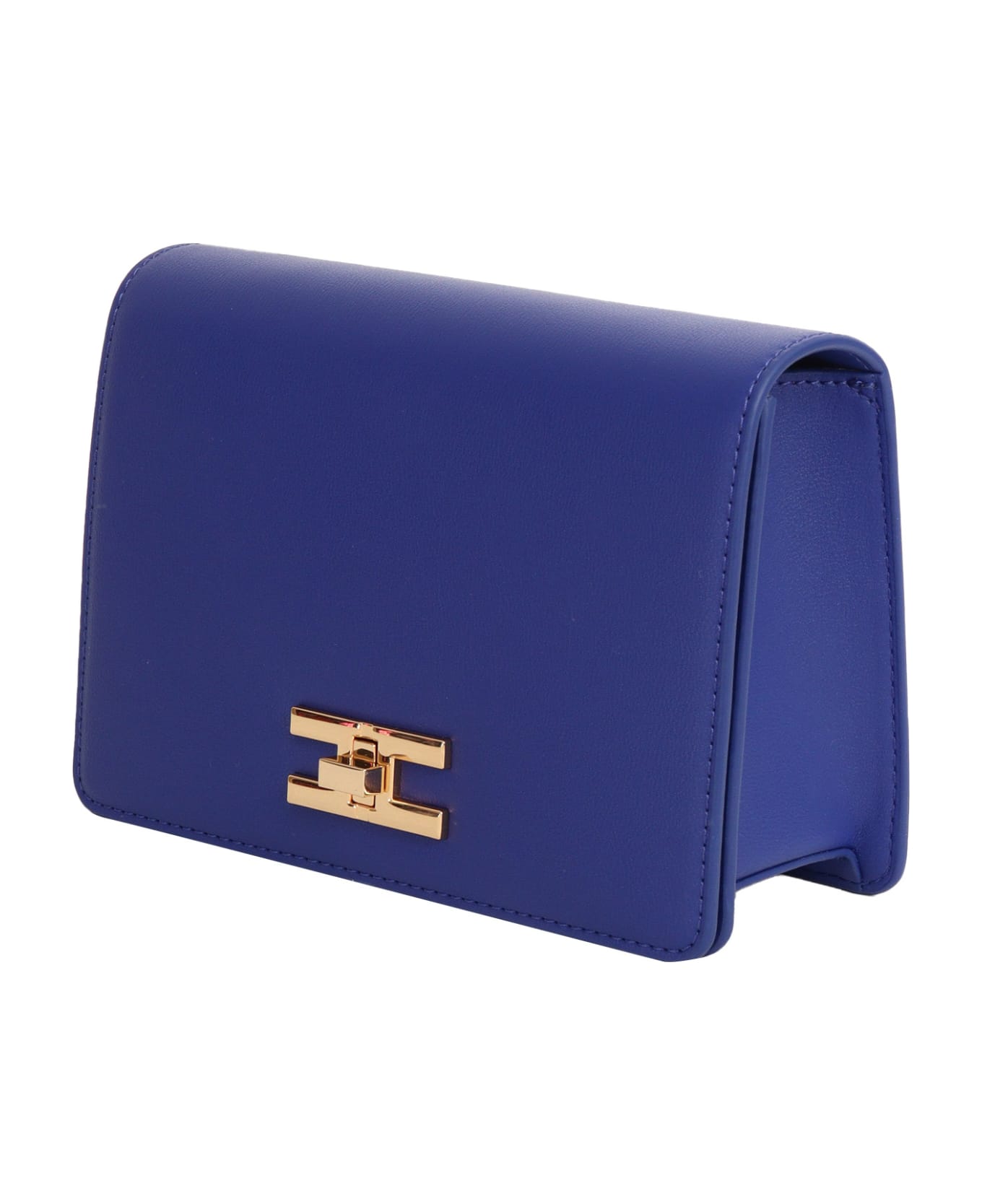 Elisabetta Franchi Blue Shoulder Bag - BLUE