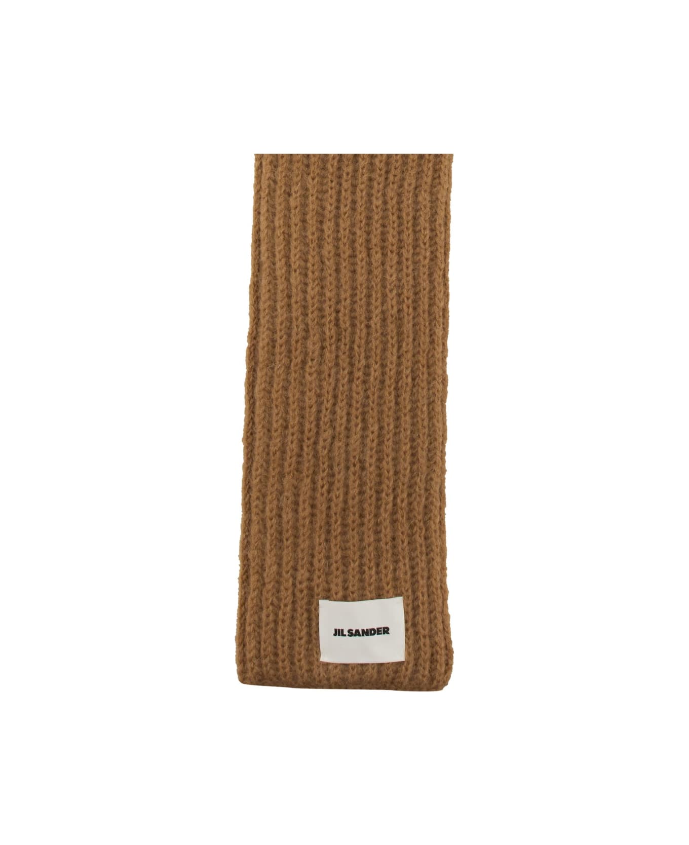 Jil Sander Scarf With Logo - BEIGE