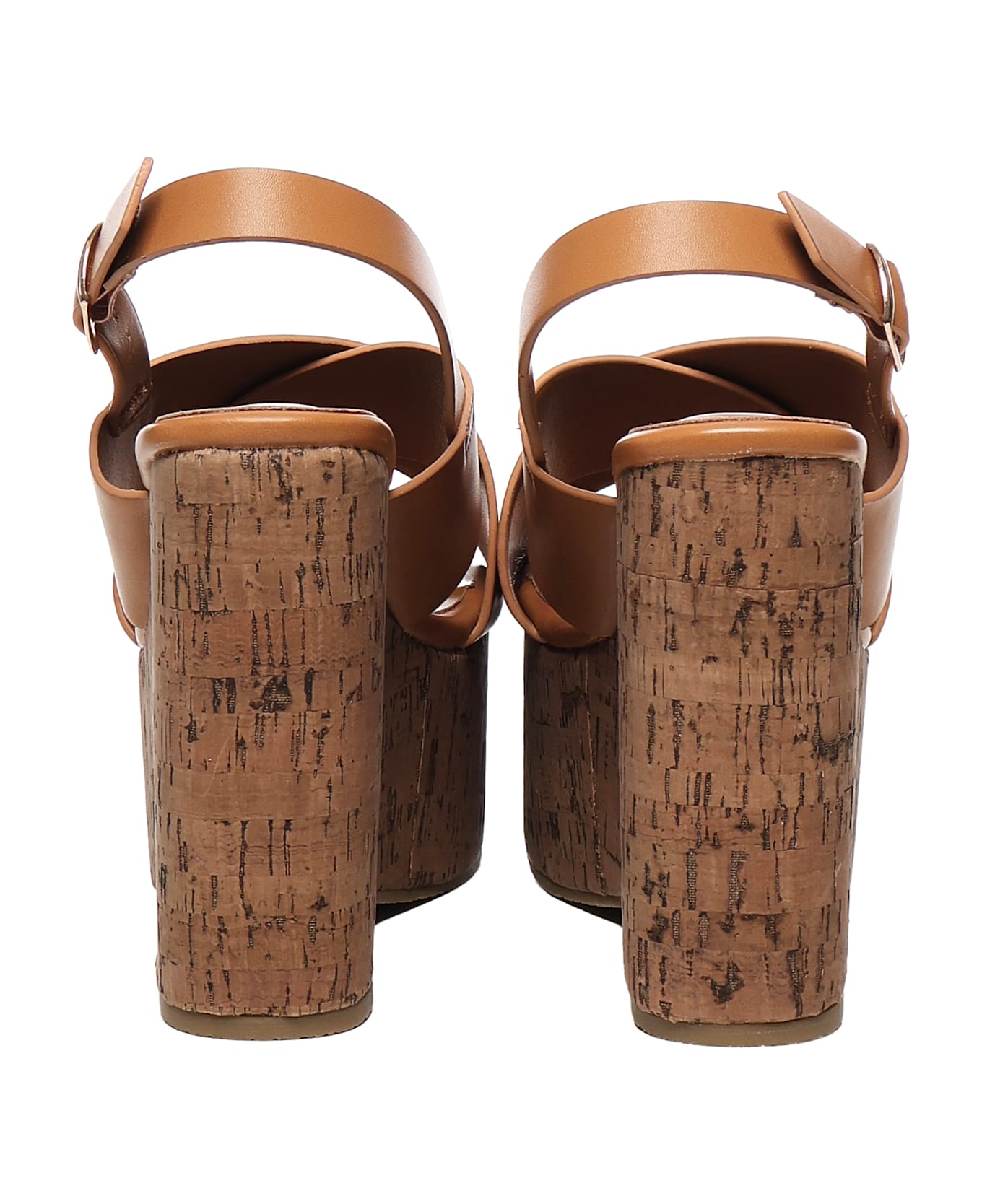 V73 Kornelia Wedges - Brown