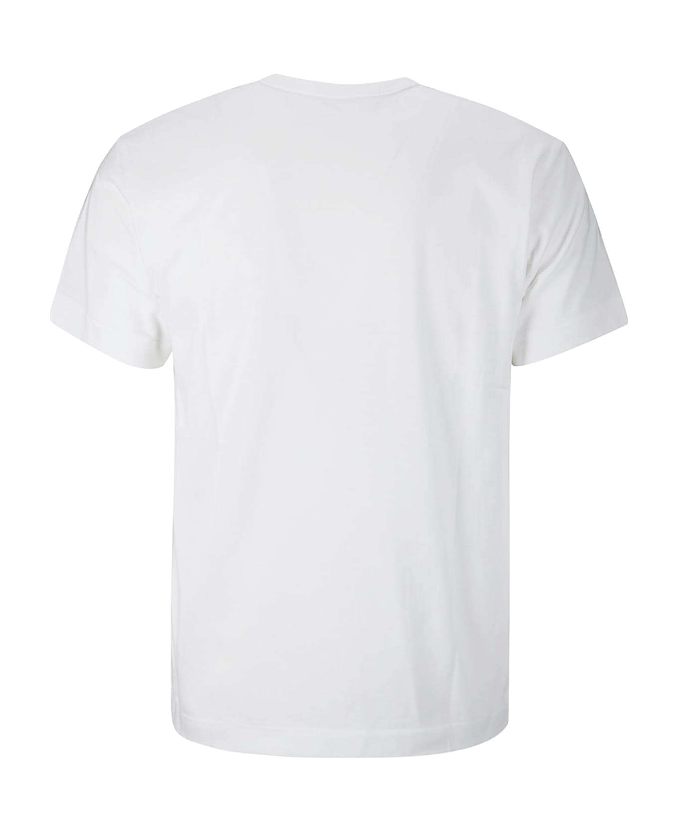 Comme des Garçons Play T-shirt Logo Print - WHITE