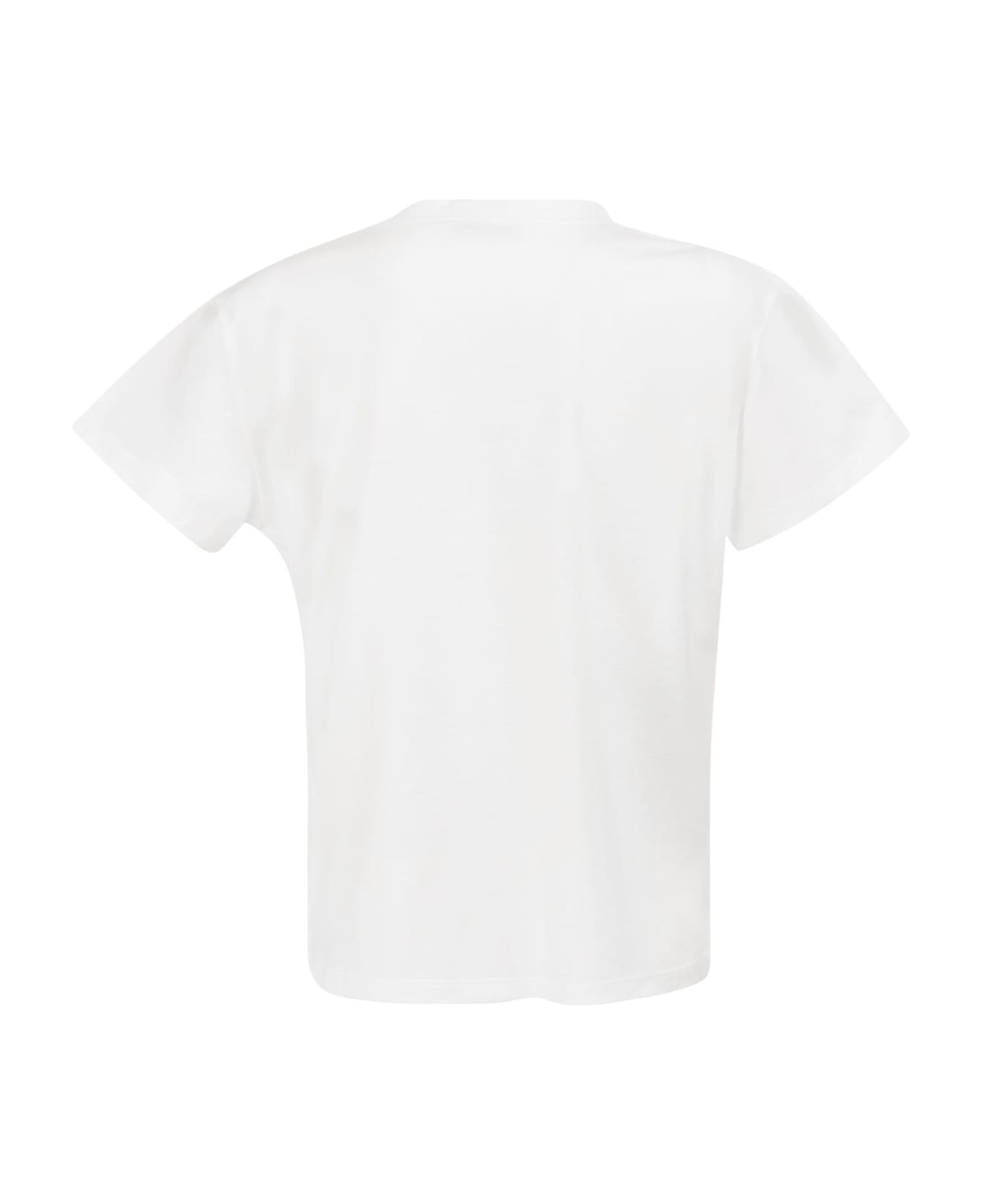 Fabiana Filippi Cotton Jersey T-shirt - White