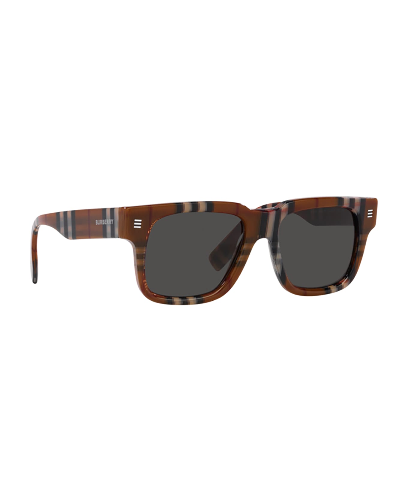 Burberry Eyewear Be4394 Check Brown Sunglasses - Check Brown サングラス