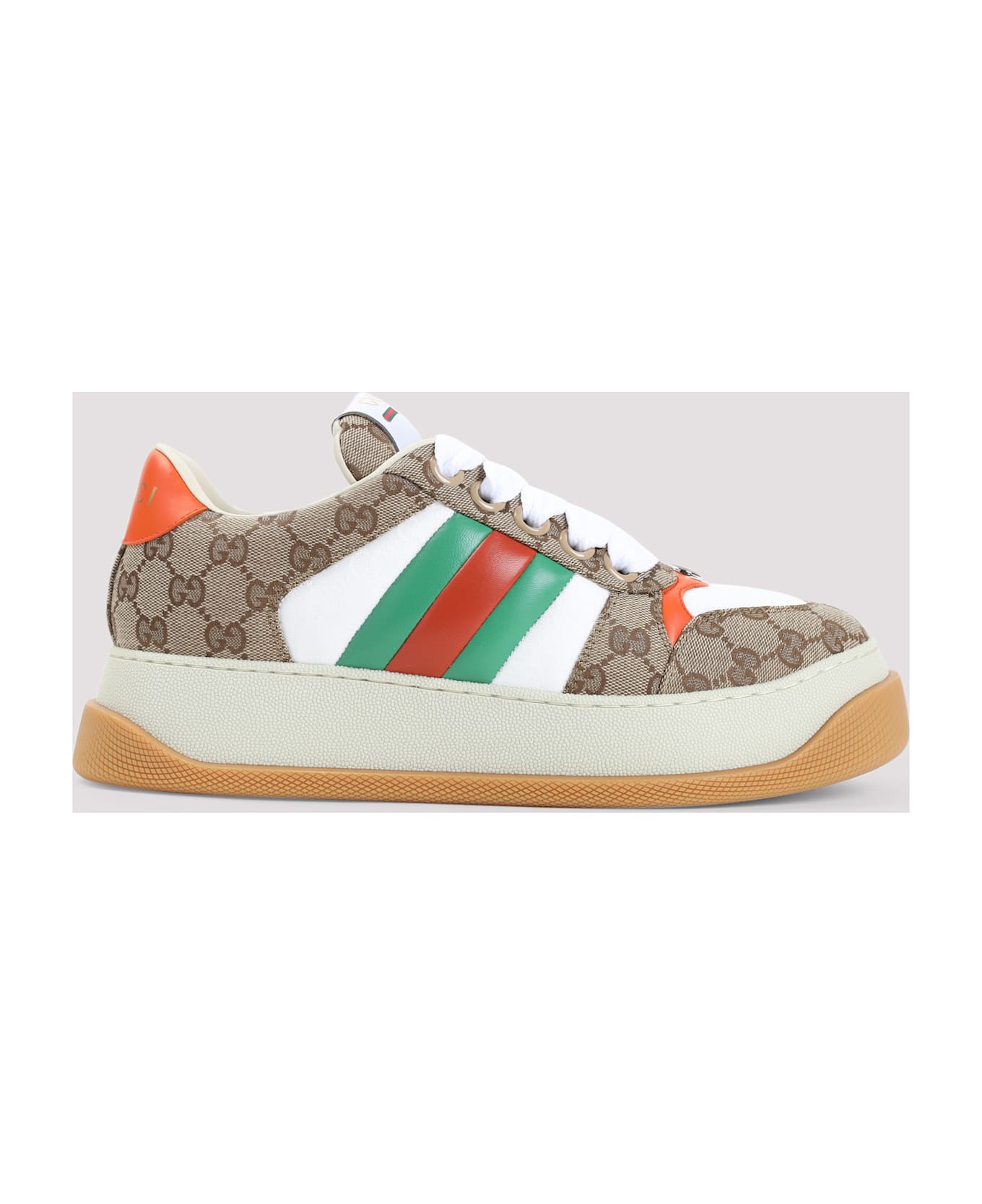 Gucci Double Screener Sneakers - Gg To Gg