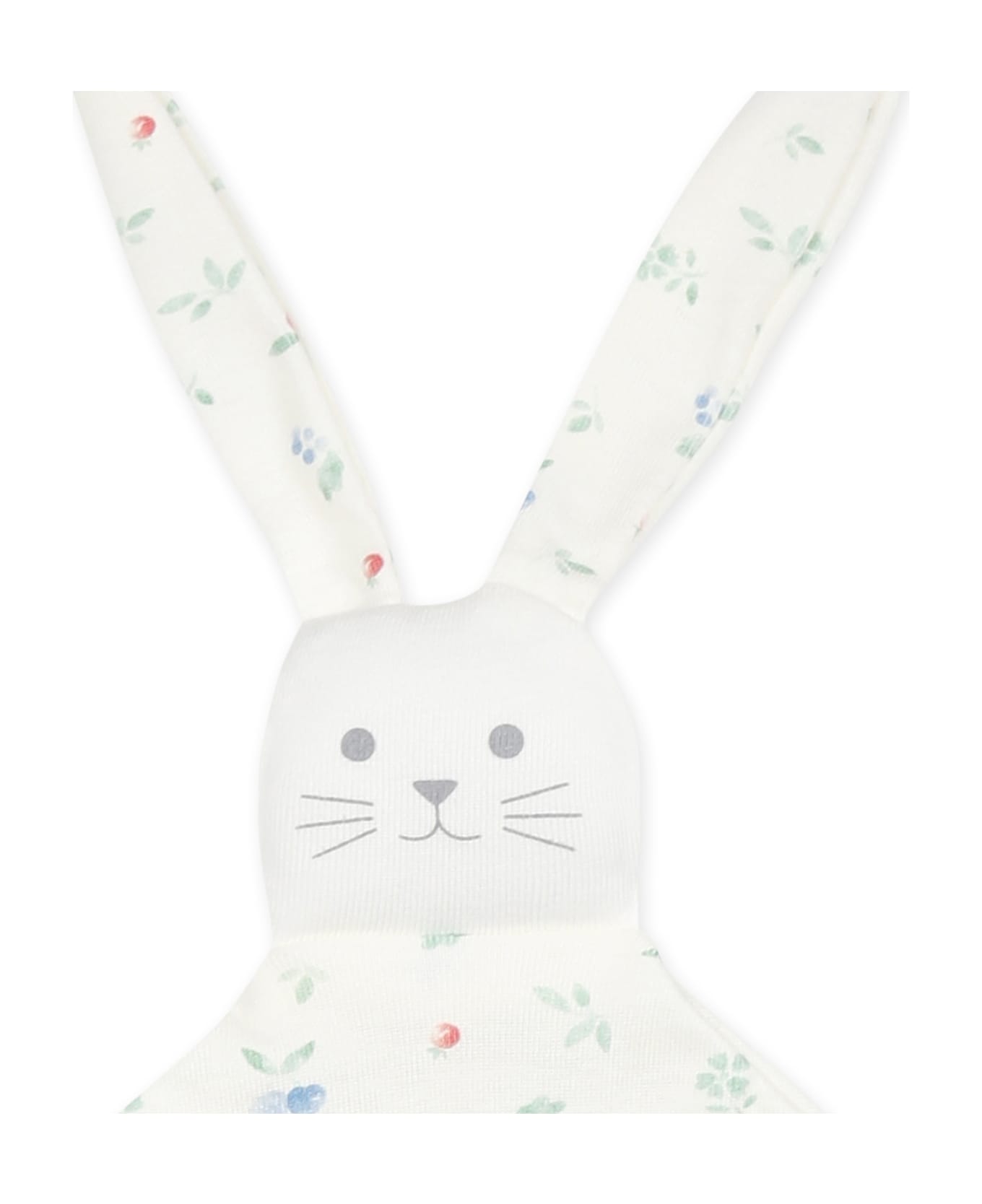 Petit Bateau Ivory Doudou For Baby Girl With Rabbit - Ivory