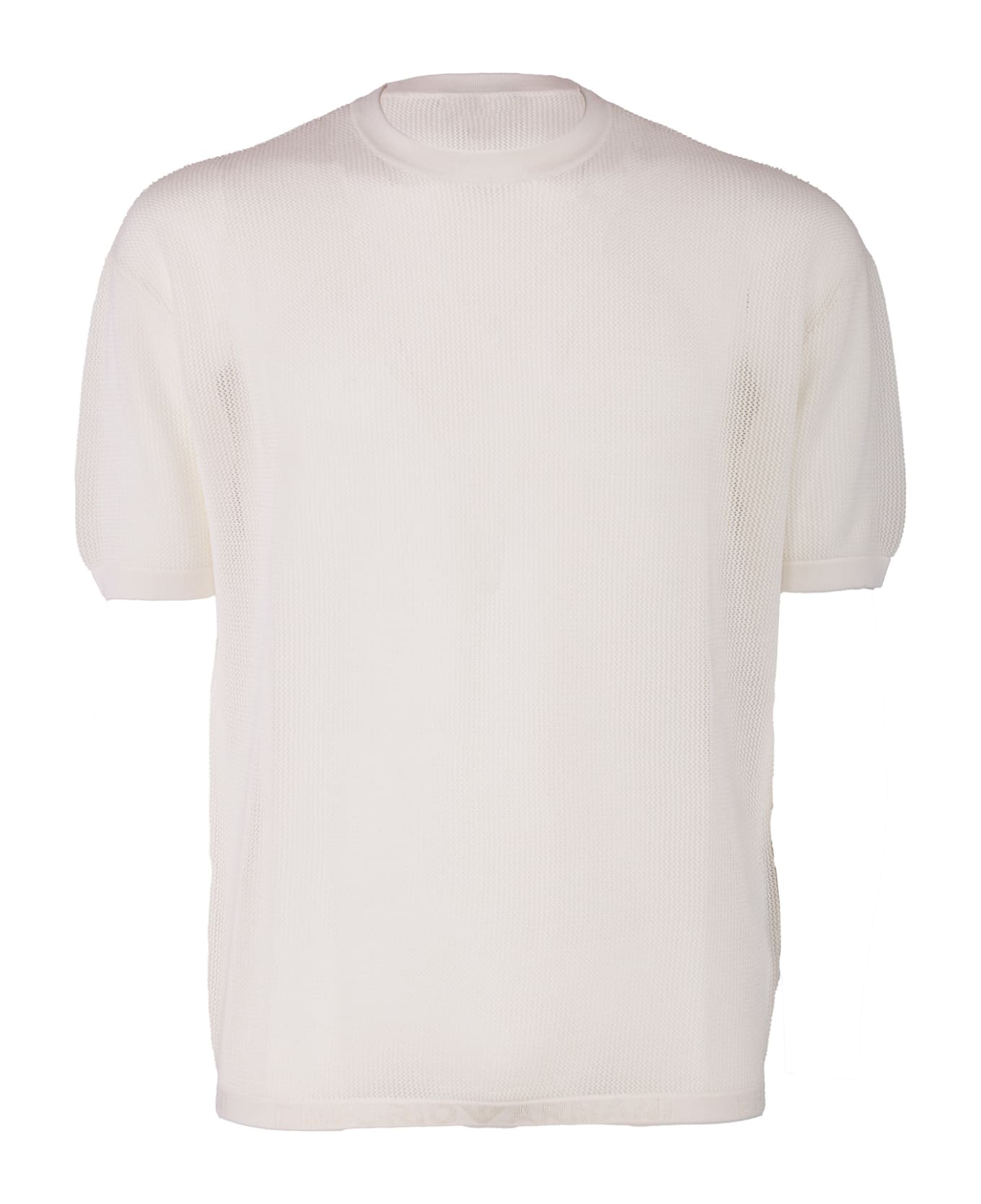 Emporio Armani T-shirts And Polos Cream - Cream シャツ