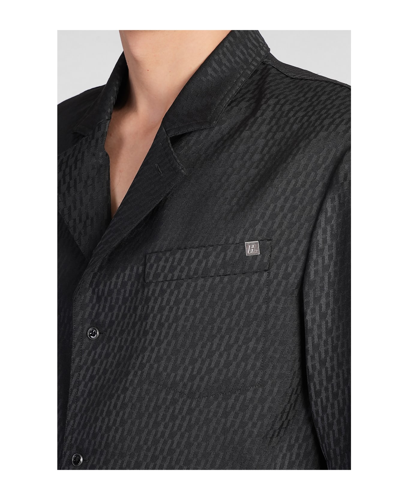 Helmut Lang Shirt In Black Polyester - black
