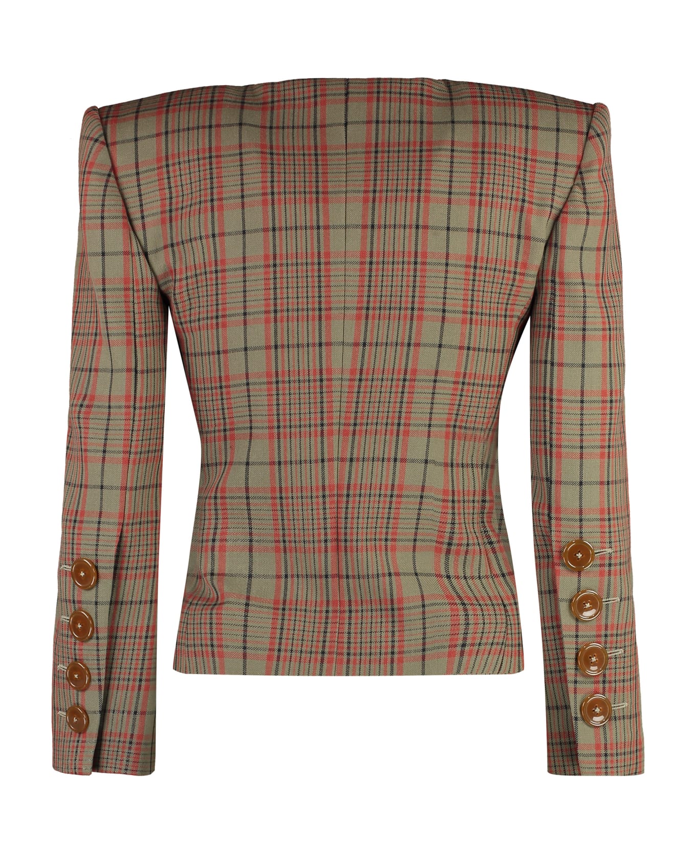 Vivienne Westwood Checked Wood Jacket - Multicolor