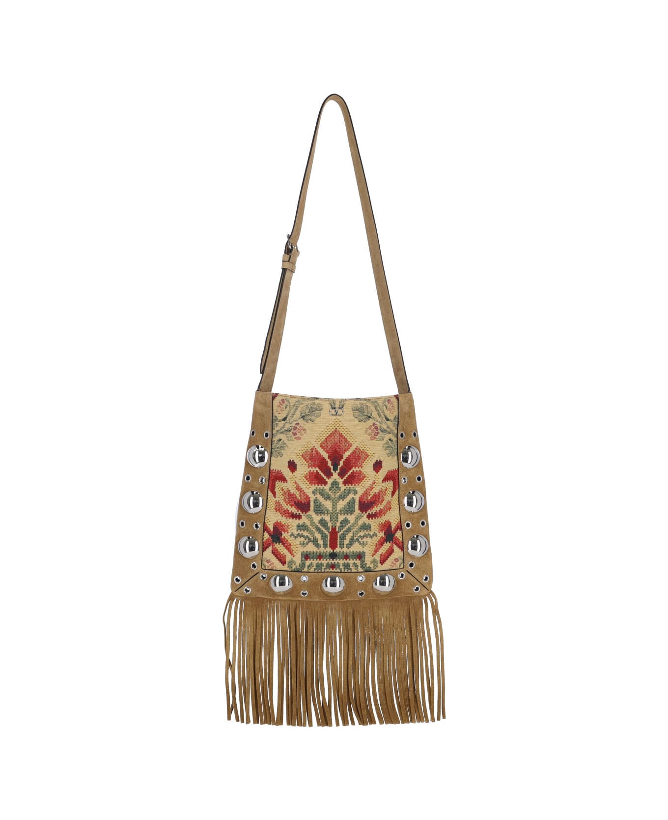 Valentino Garavani 
nellcôte
 Studs Shoulder Bag - Multicolor