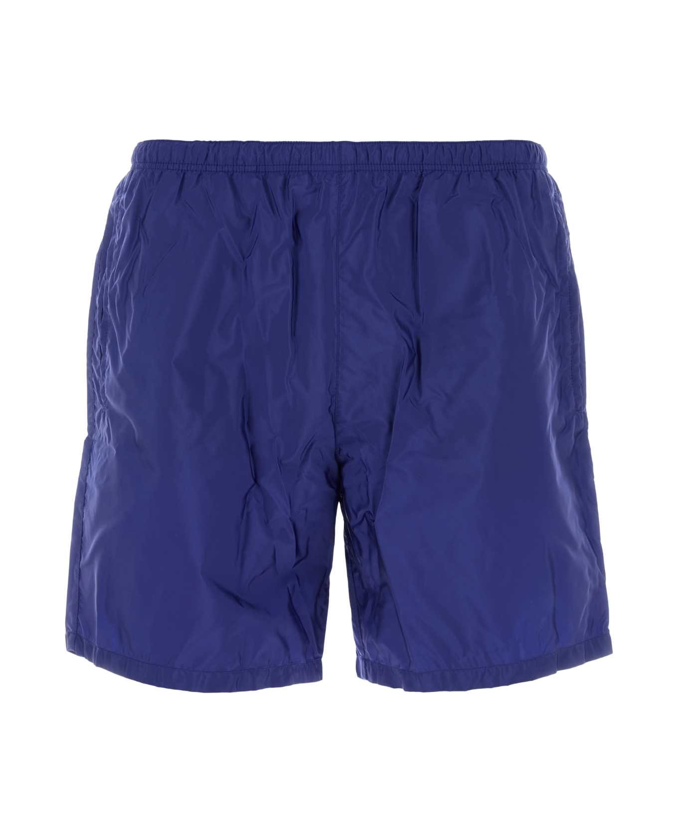 Prada Blue Re-nylon Swimming Shorts - INCHIOSTRO