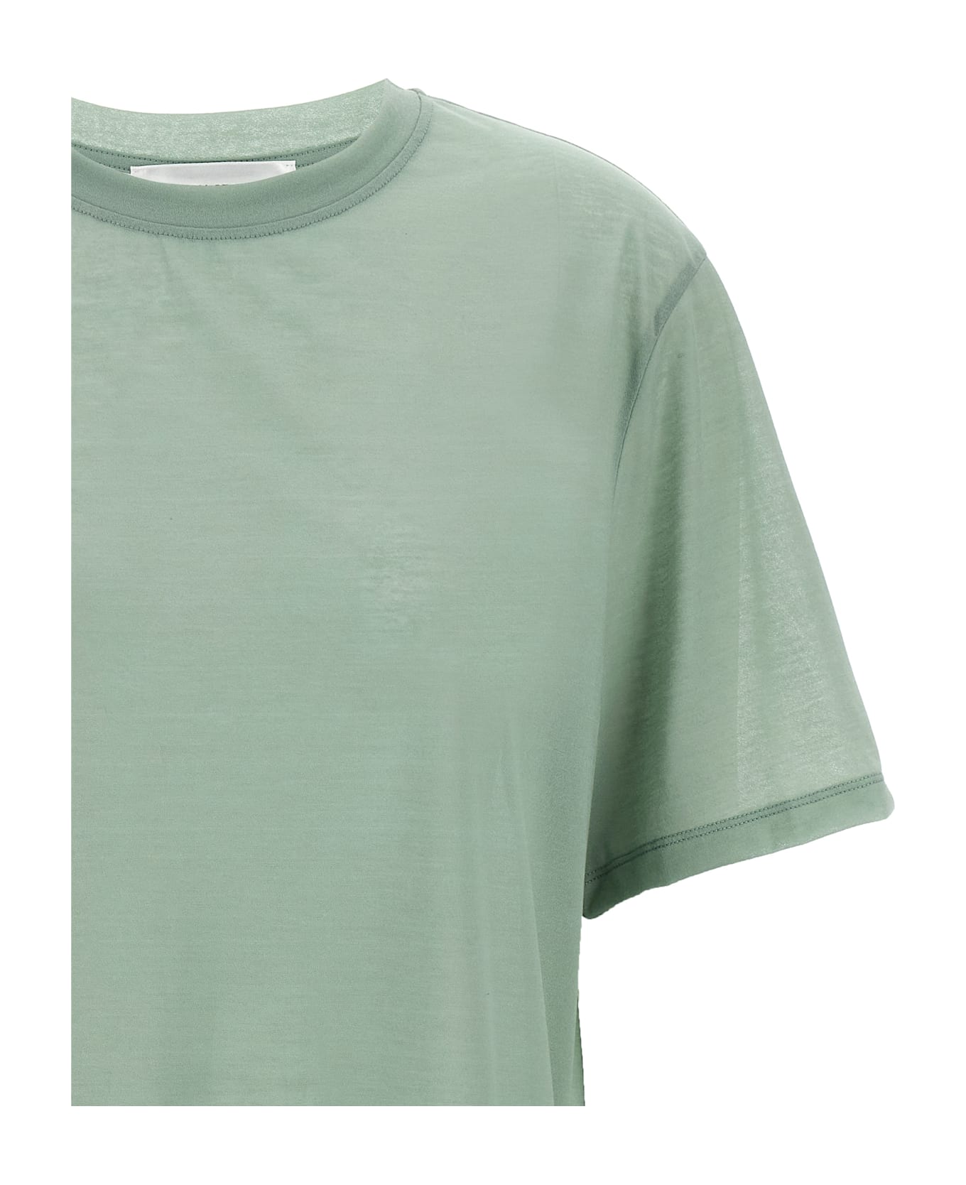 Victoria Beckham Logo Embroidery T-shirt - Green