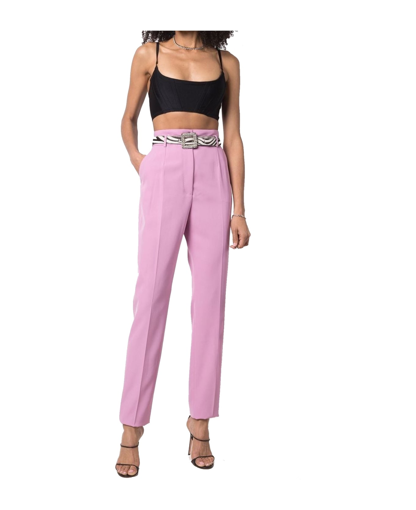 Dolce & Gabbana Classic Slim Fit Pants - Pink ボトムス