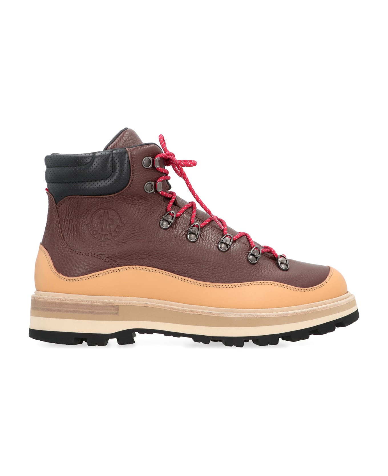 Moncler Peka Hiking Boots - brown
