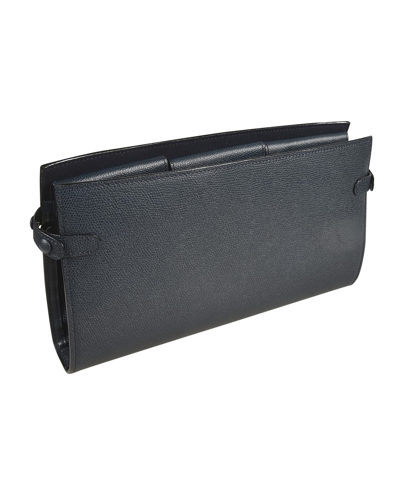 Valextra Folding Organizer Pouch - Blue