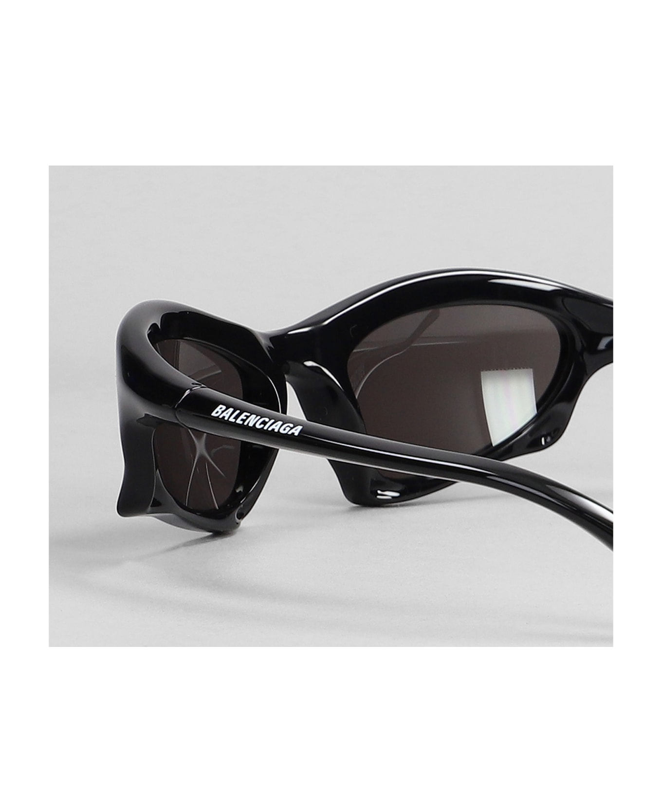 Balenciaga Sunglasses In Black Acetate - BLK