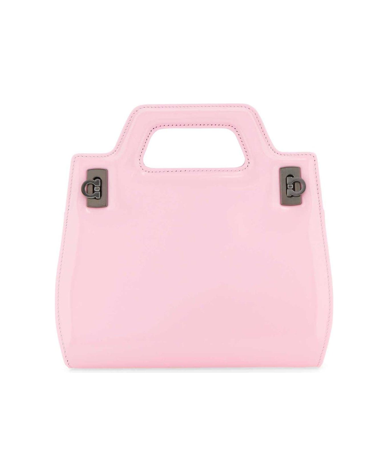 Ferragamo Wanda Mini Top Handle Bag - Rosa