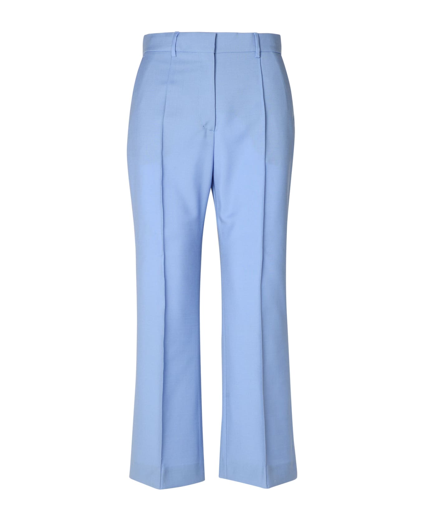 Lanvin Light Blue Virgin Wool Trousers - Light Blue ボトムス