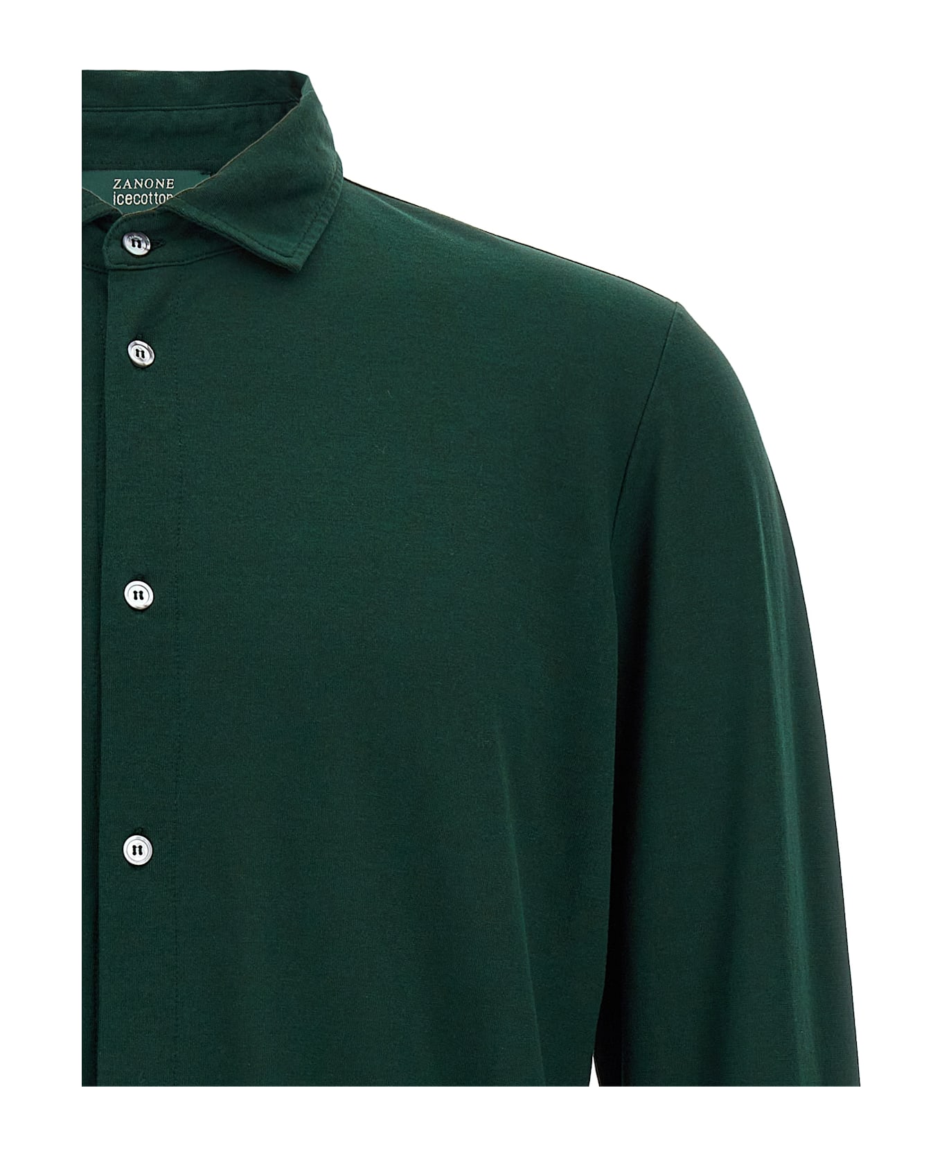 Zanone 
ice Cotton
 Shirt - Green