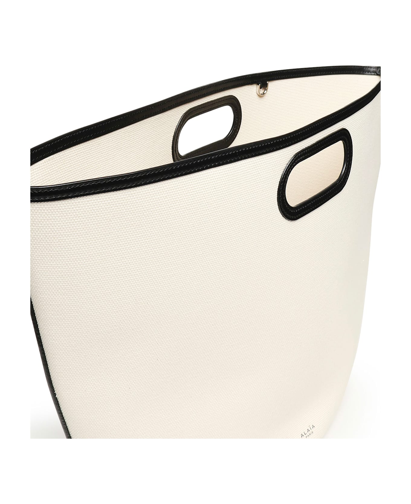 Alaia Large Folded Bag - Beige