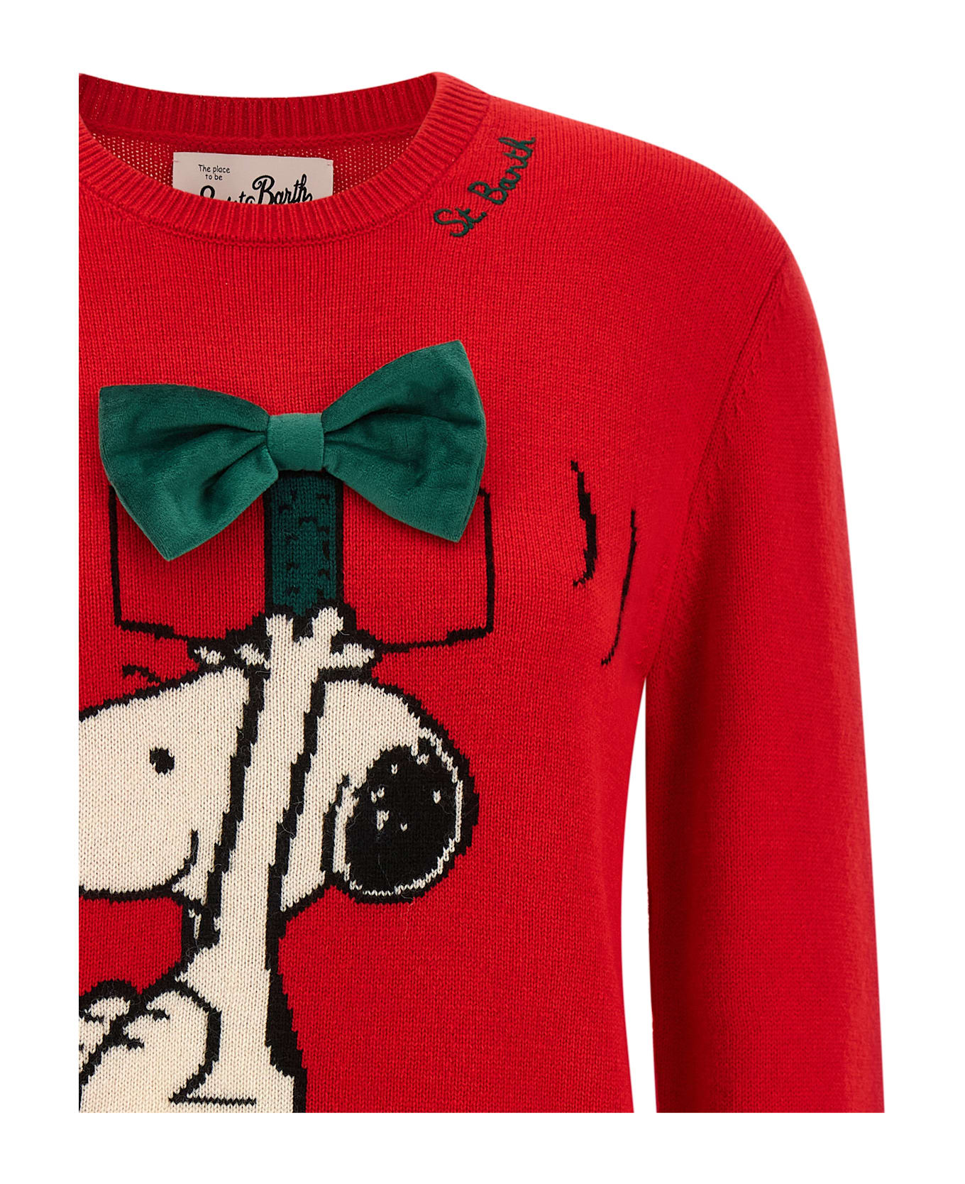MC2 Saint Barth 
new Queen - Snoopy Peanuts 
 Sweater Limited Ed. - Red