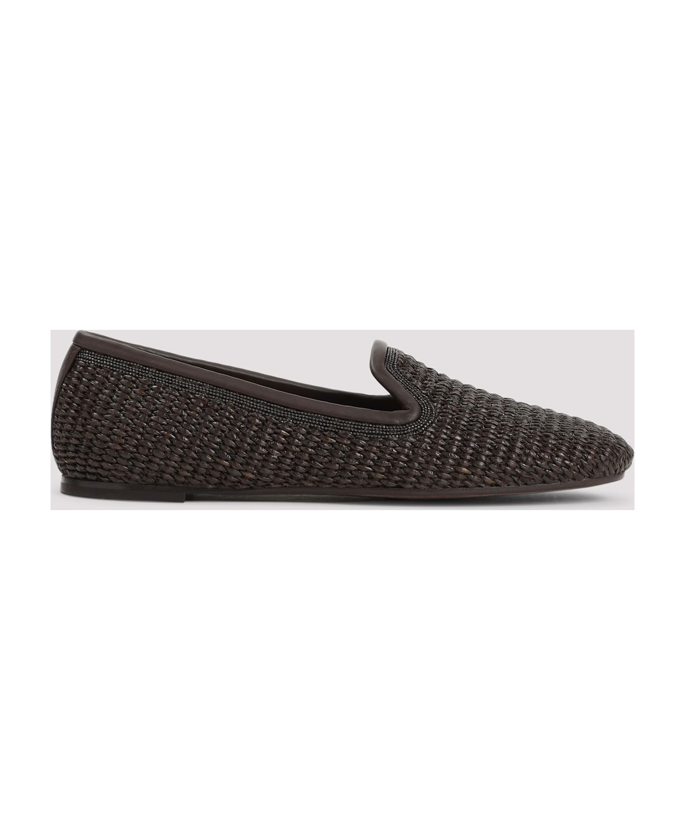 ブルネロクチネリ Brunello Cucinelli Raffia Slippers Brunello Cucinelli Raffia slippers Brunello Cucinelli