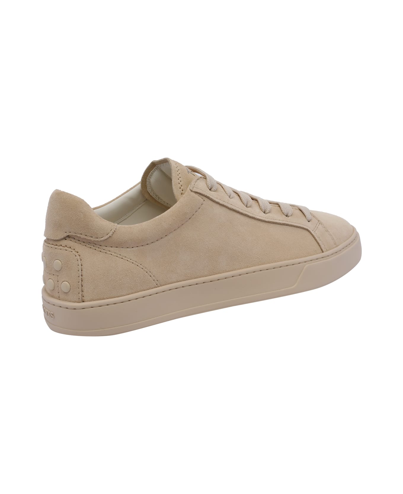 Tod
s Suede Leather Sneakers - Beige