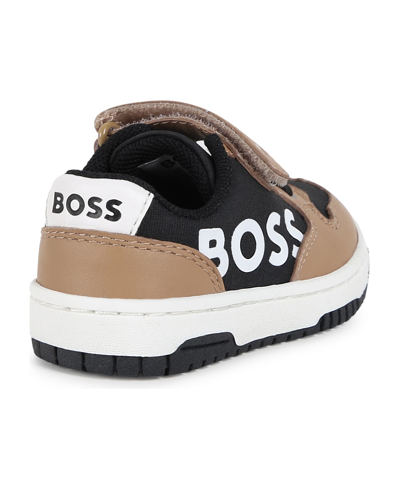 Hugo Boss Sneakers Con Logo - Black