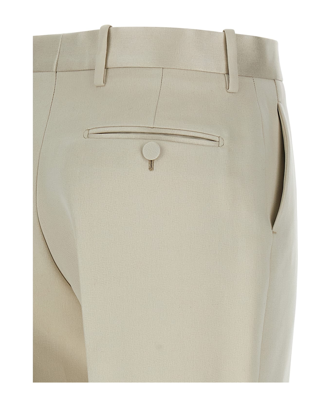 Tom Ford Duchesse Tailored Trousers - Beige