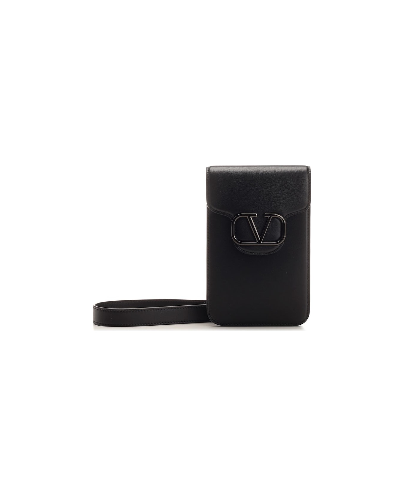 Valentino Garavani Black 'locò' Mobile Phone Case - Black