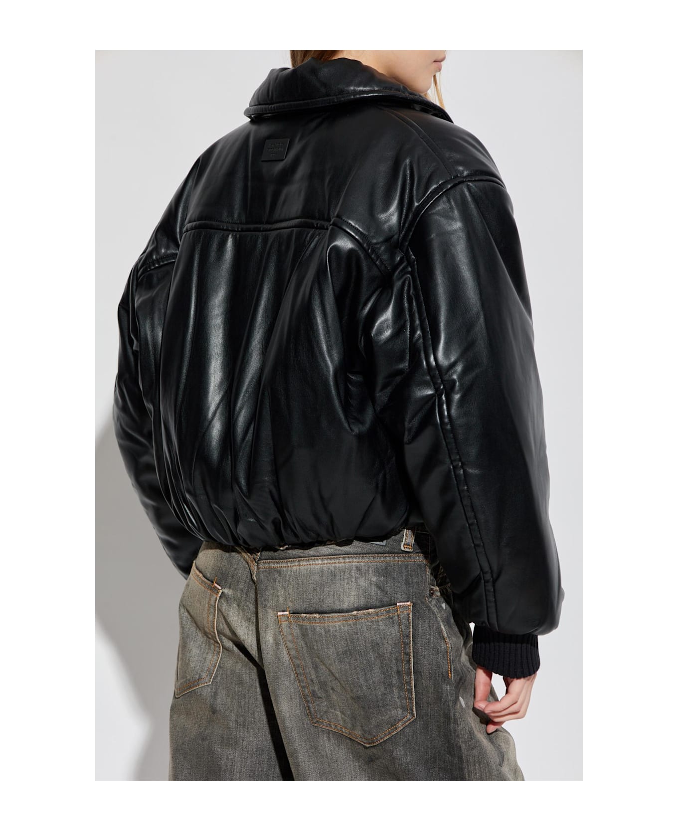 Acne Studios Faux Leather Jacket - Black