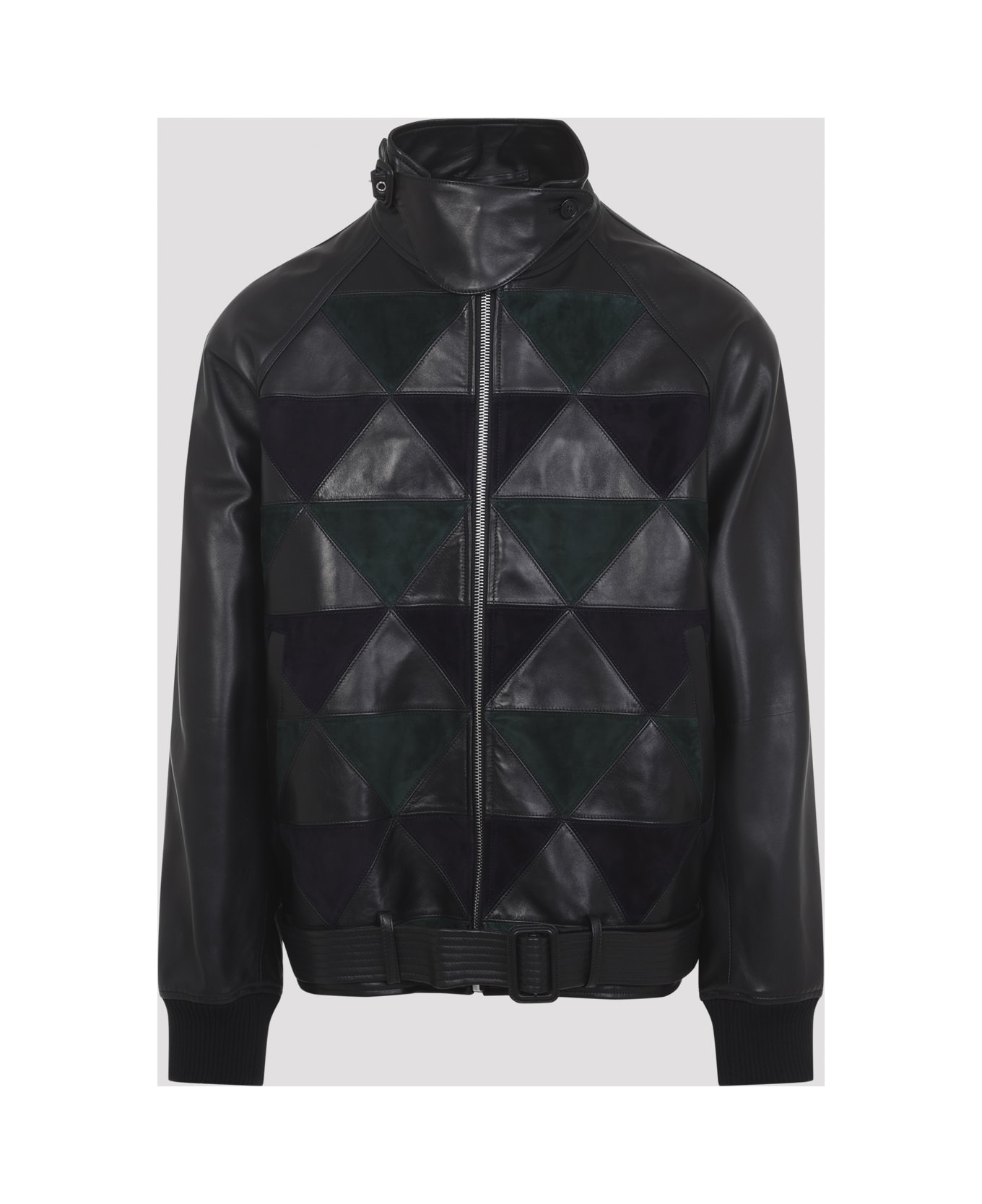 Lanvin Intarsia Bomber Jacket - Black ジャケット