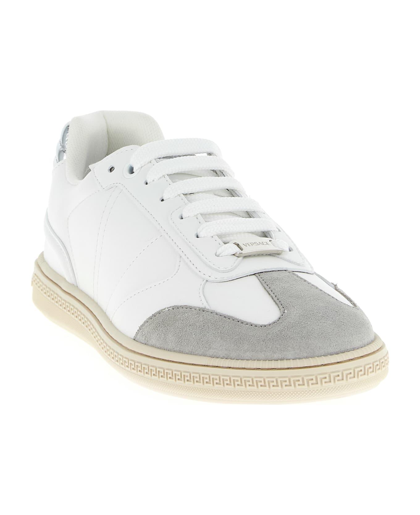 Versace 'greca Court' Sneakers - White スニーカー