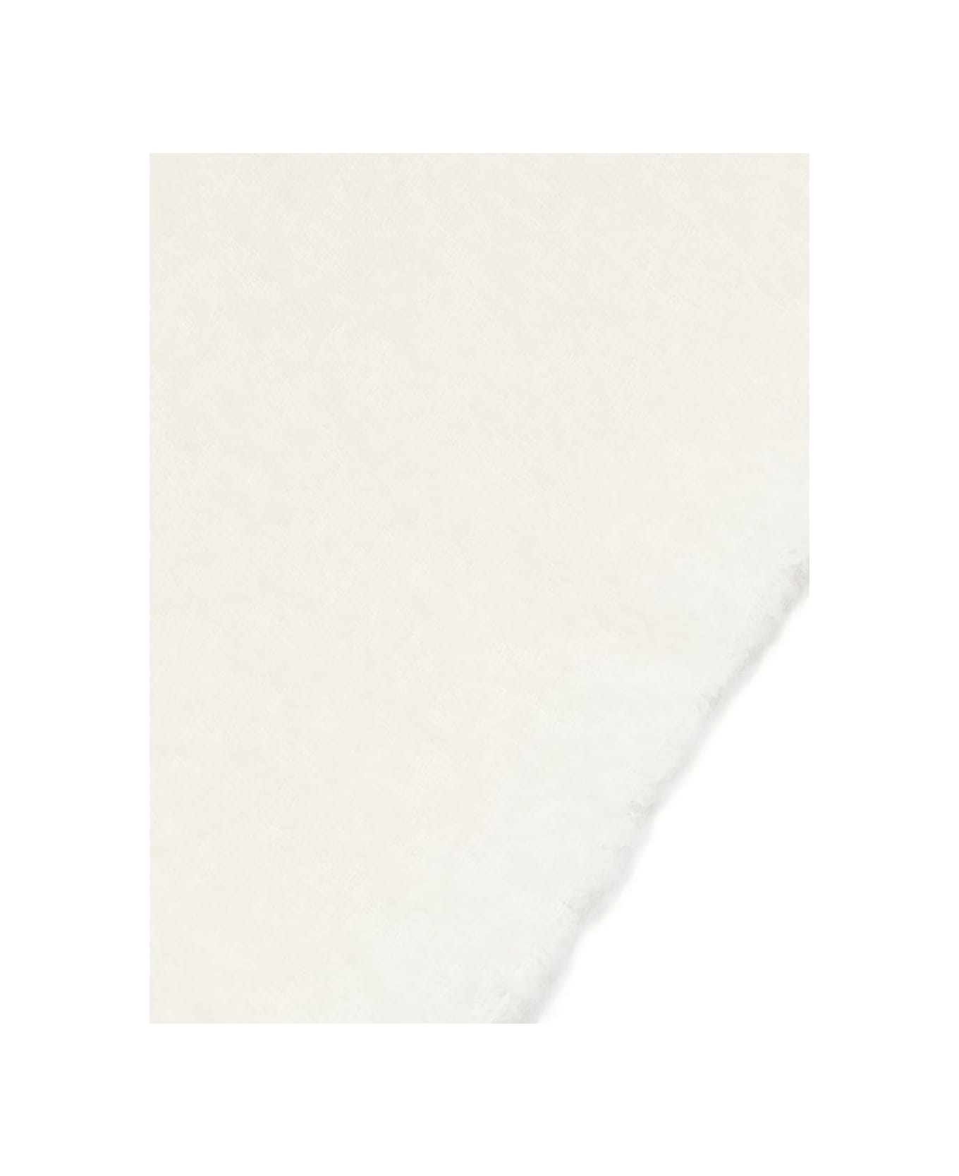 Faliero Sarti Kat Wool And Cashmere Foulard - White