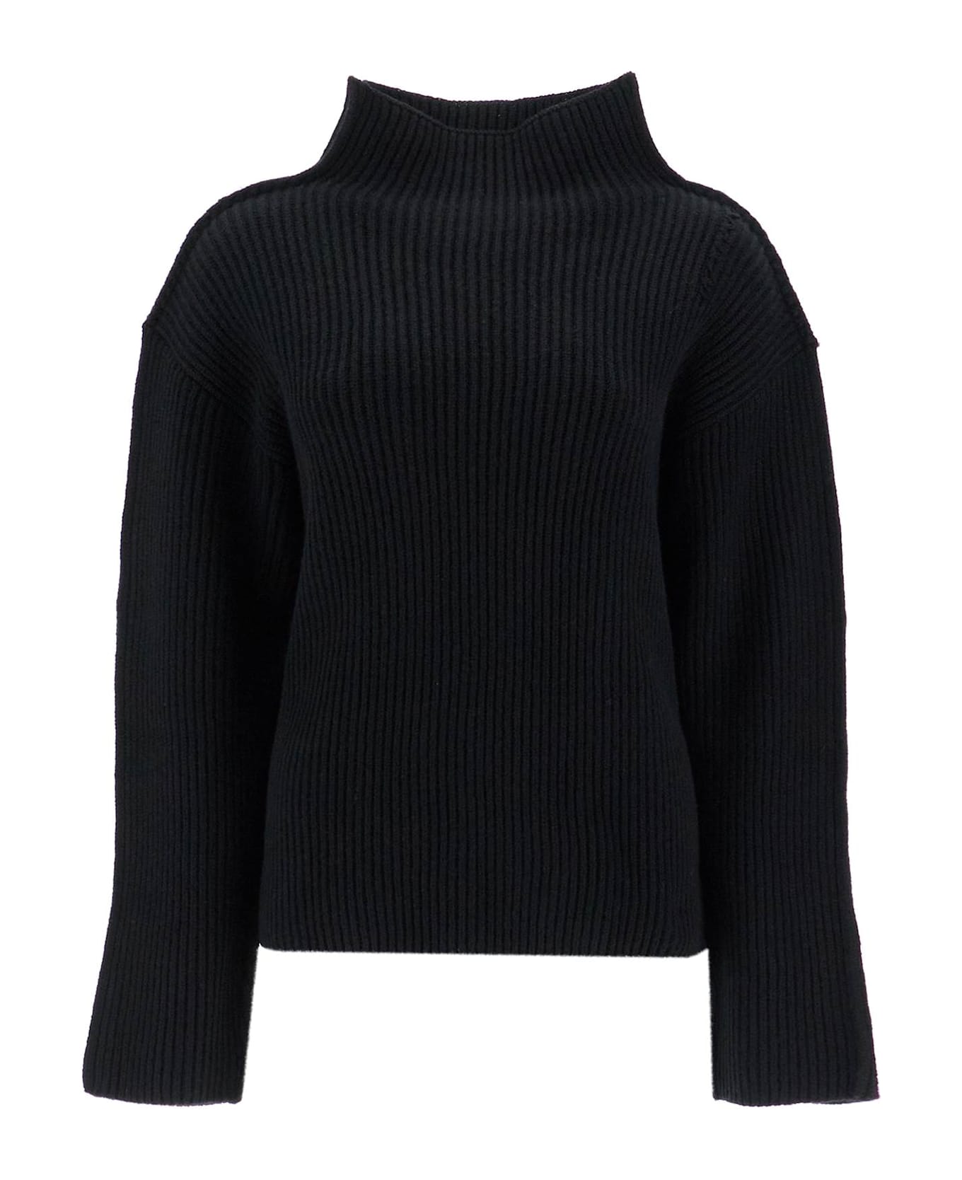 Marni 'oversized High-neck Pul - BLACK (Black)