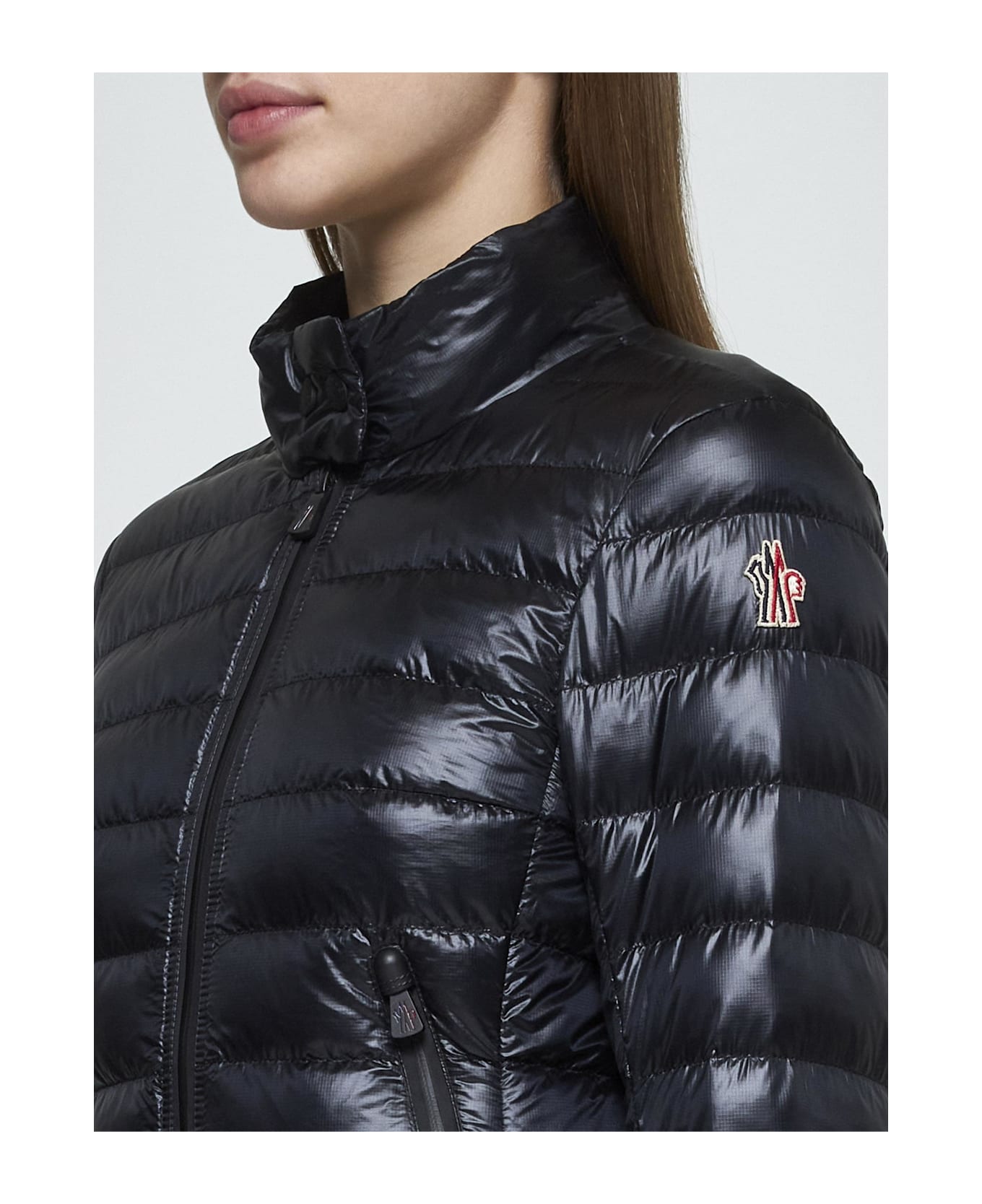 Moncler Walibi Quilted Nylon Down Jacket - Nero