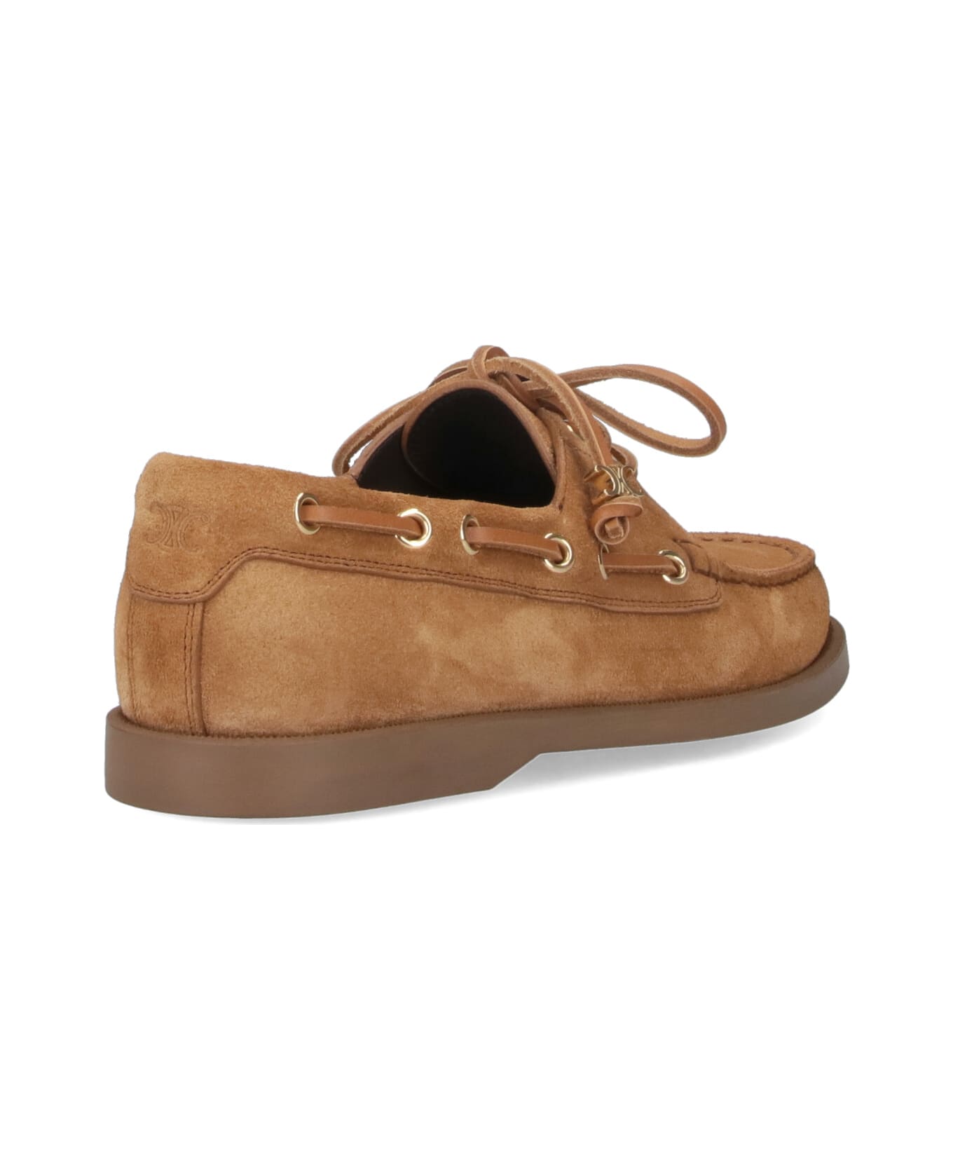 Celine 
bateau
 Loafers - Brown