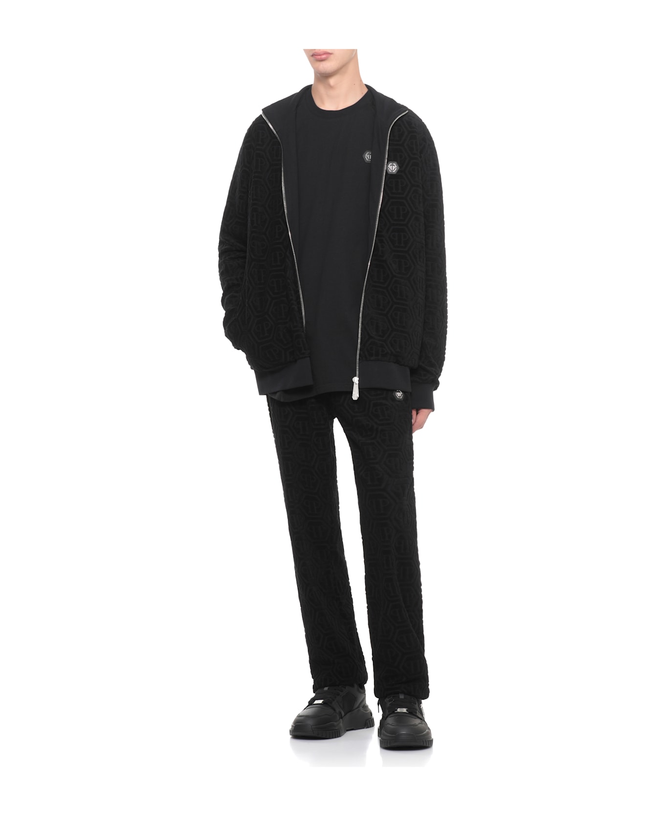 Philipp Plein Monogram Sweatshirt - Black