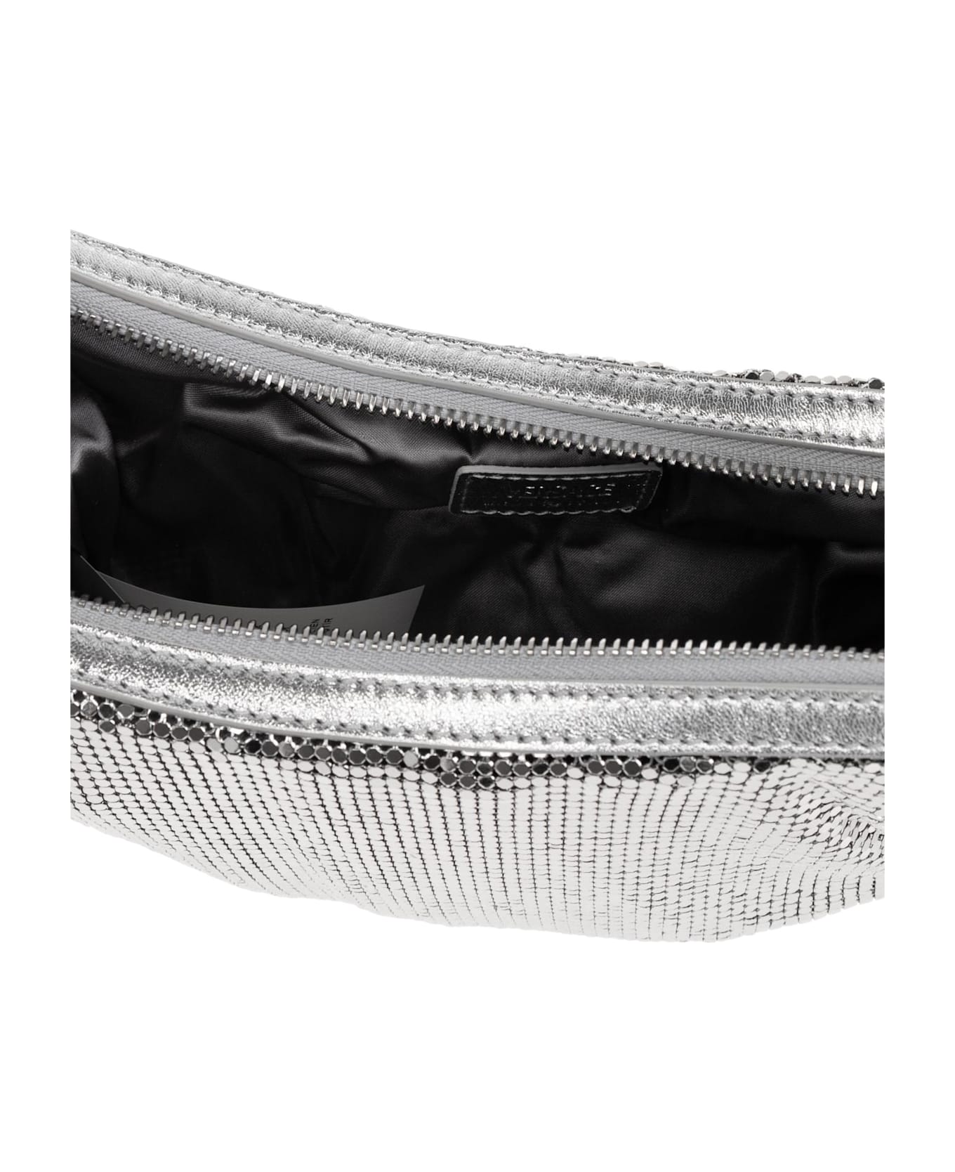 Versace Handbag - Silver-Palladium